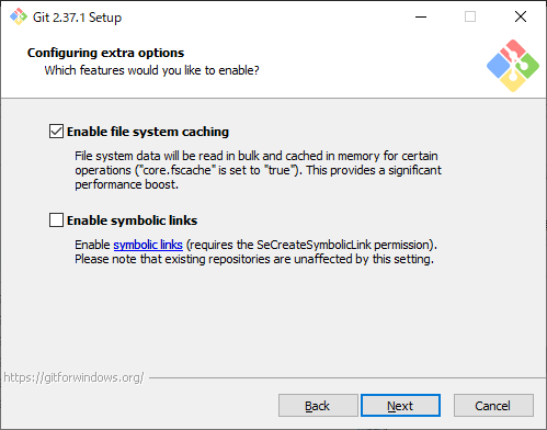 拡張オプション確認