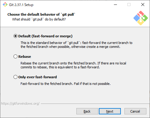 git pullコマンド挙動確認
