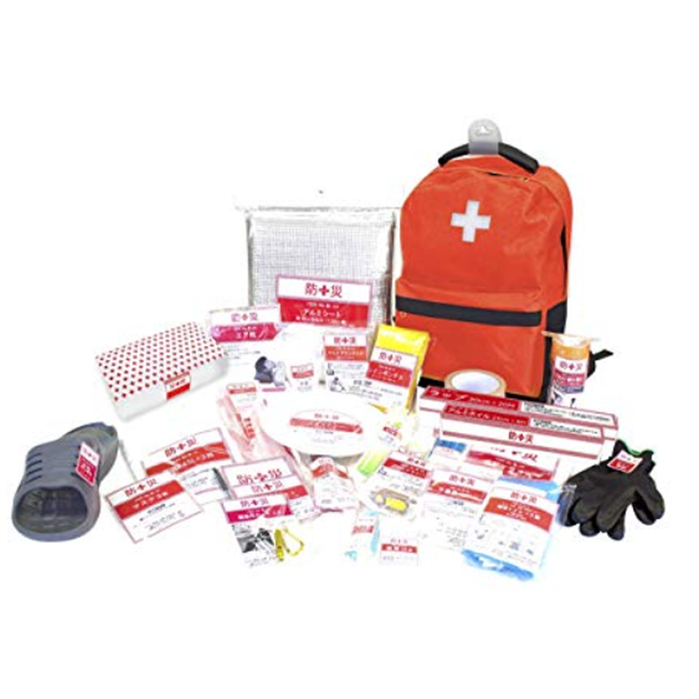 防災バッグ 避難用アイテム30点入り