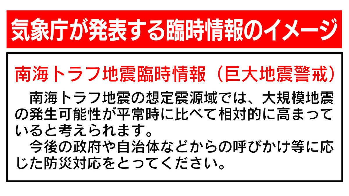 南海トラフ臨時情報って何？「もうすぐ南海トラフが来ます」信用できる？どうすればいいの？ - 人が死なない防災