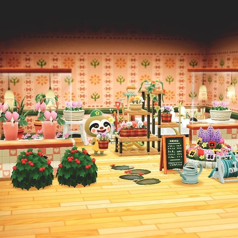 19 02 03 ポケ森レイアウト クマネコとゲームをしよう