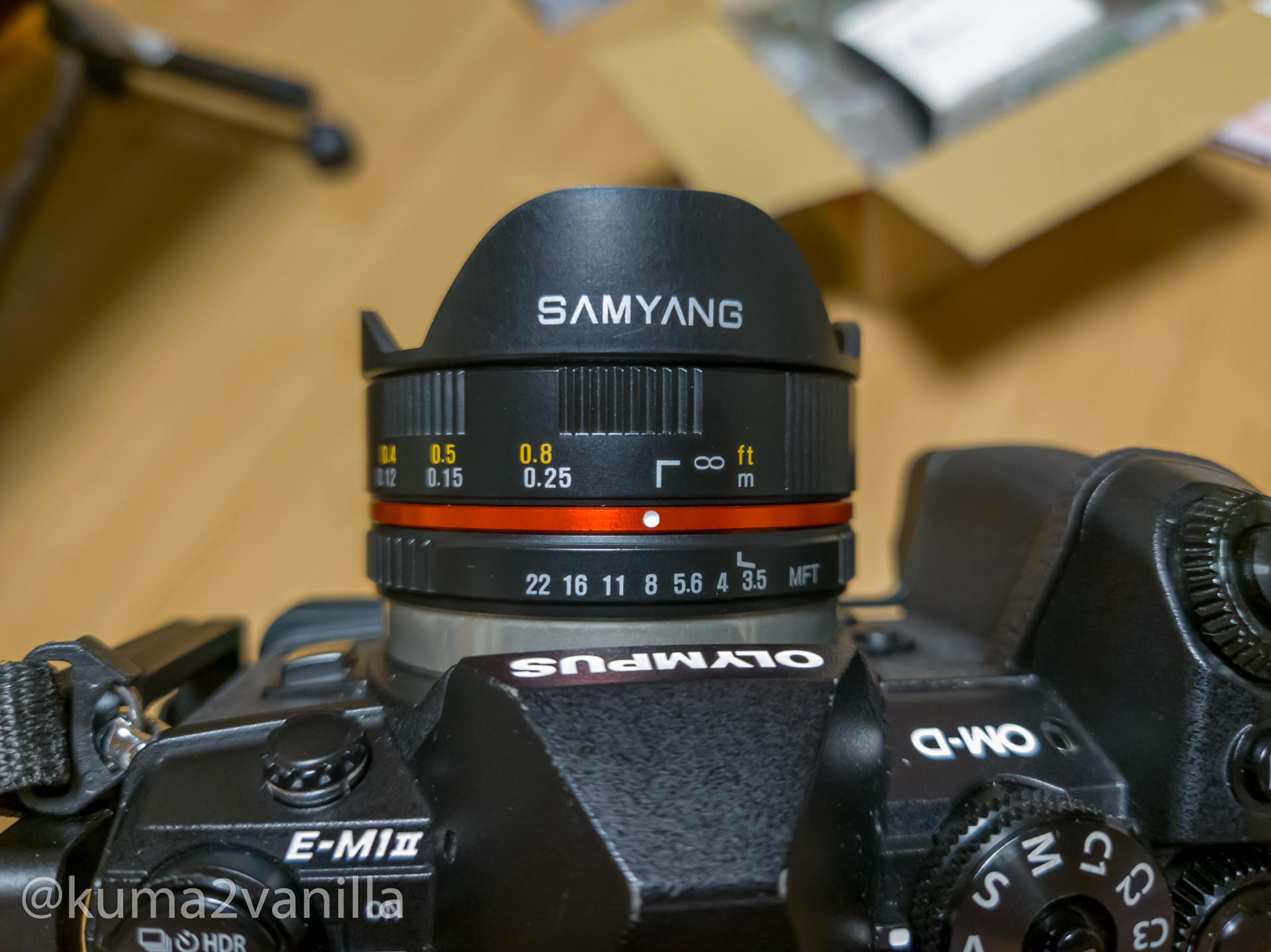 買ってよかったあああ！！(*´∀｀*) 「SAMYANG 7.5mm F3.5