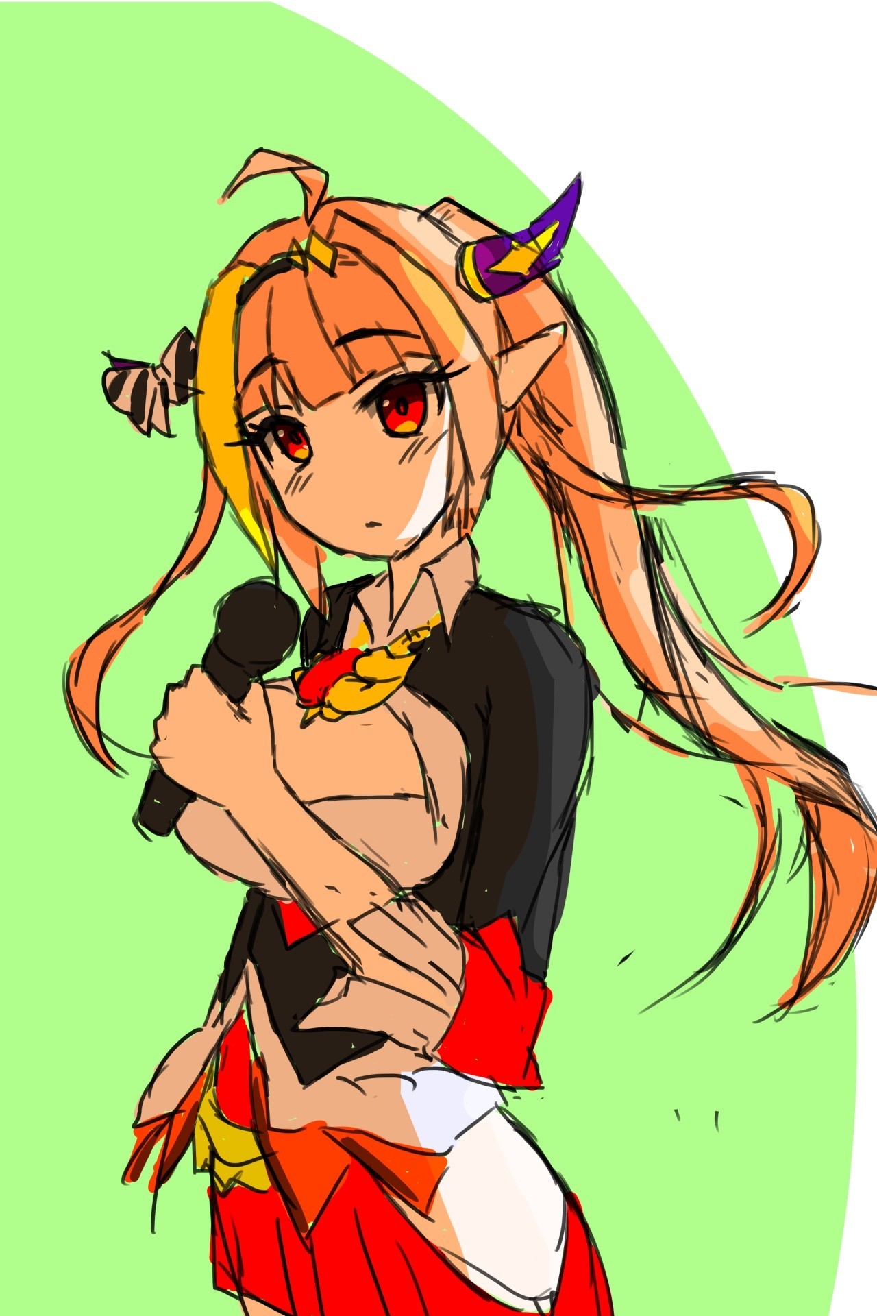 ツイッター投稿したイラストに1 000いいねをいただいて世界の広さを感じちゃった日 もりのくま3 Zx 25rとロードバイクとドールの日々