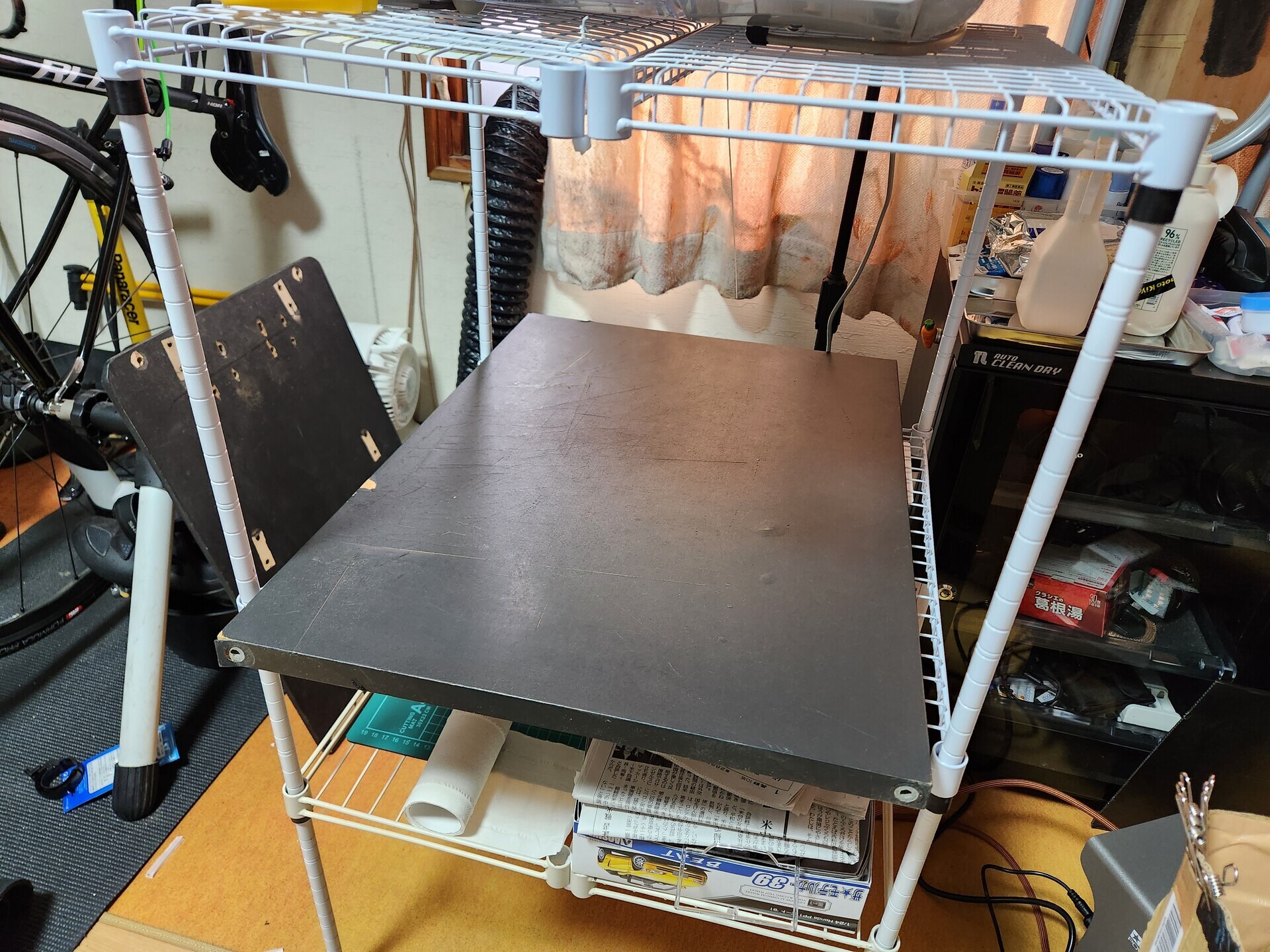 プラモデルの塗装ブースを自作した！ - もりのくま3