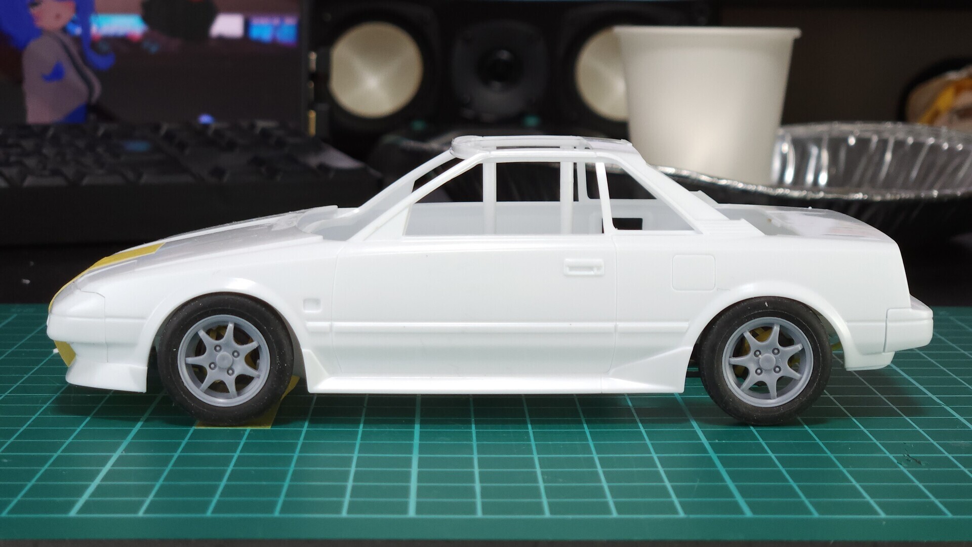 カーモデル 製作レビュー】1/24 ハセガワ TOYOTA MR2 AW11 後期