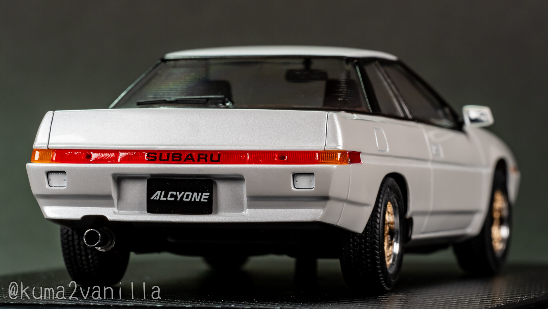 カーモデル 製作レビュー】タミヤ 1/24 スバル アルシオーネ 4WD