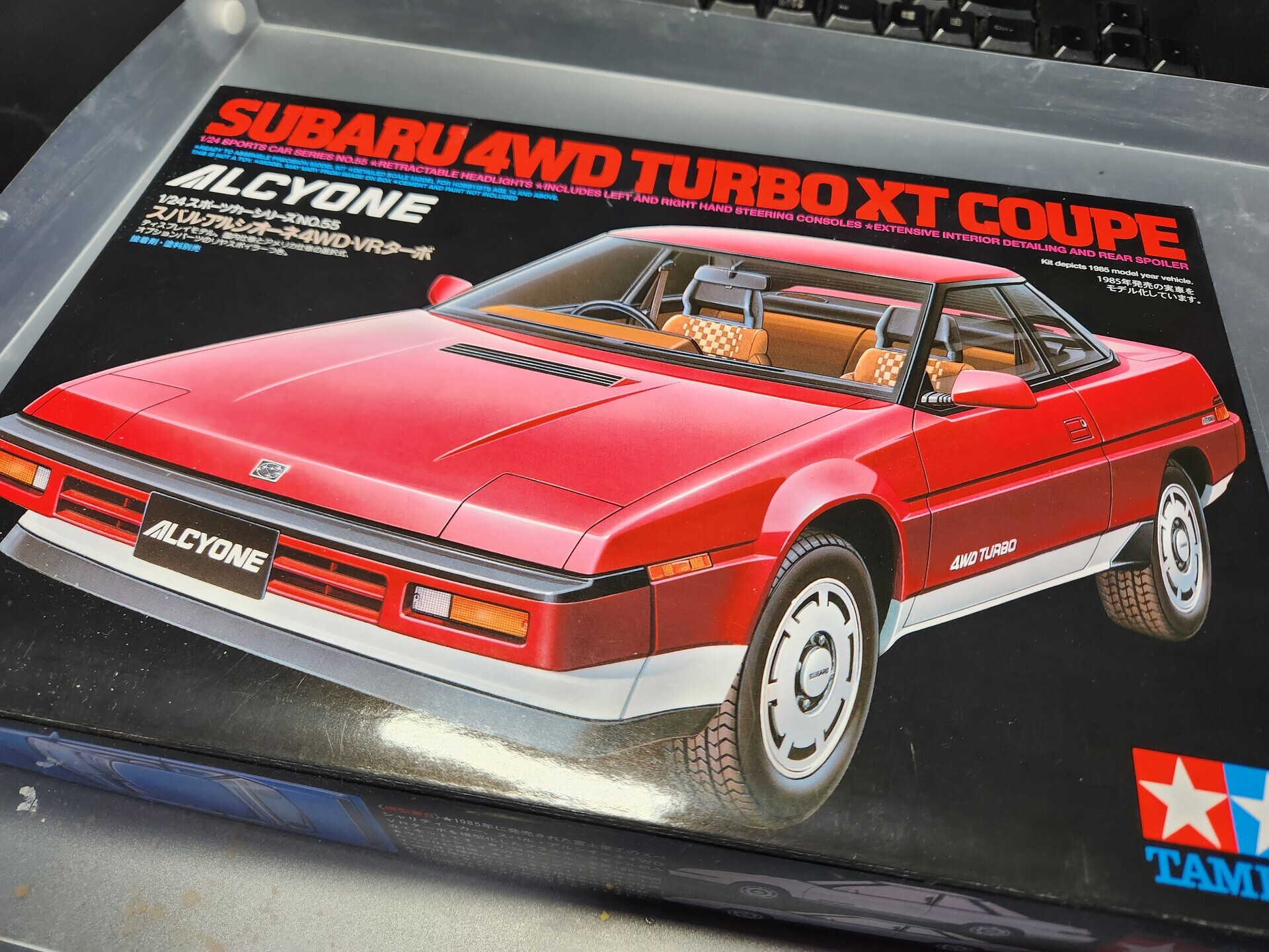 超安い カーモデル 4WD アルシオーネ スバル 1/24 製作レビュー】タミヤ 自動車