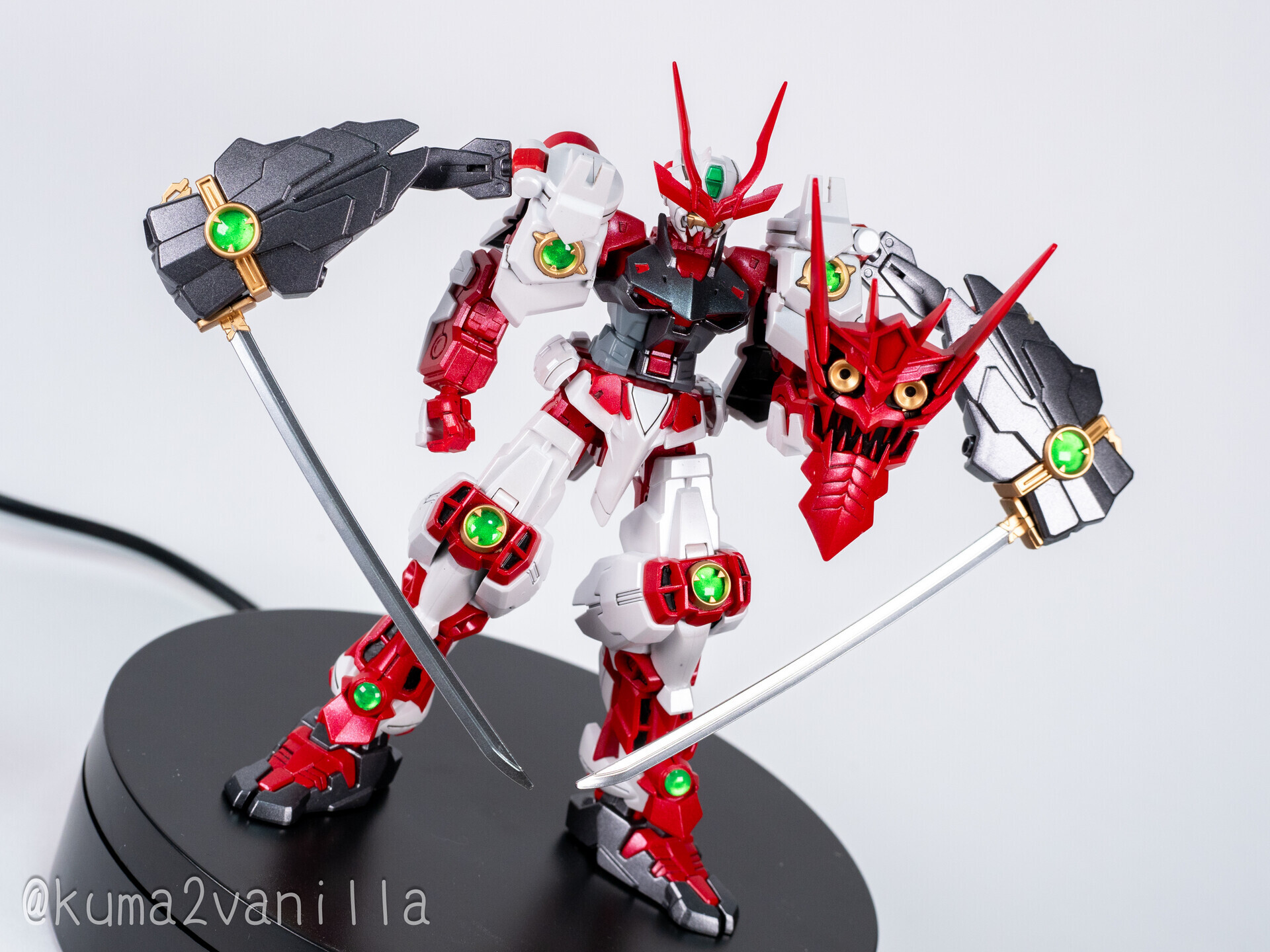1/144HG戦国アストレイ頑駄無　全塗装完成品 HG 戦国アストレイ頑駄無｜skyflyerさんのガンプラ作品｜GUNSTA