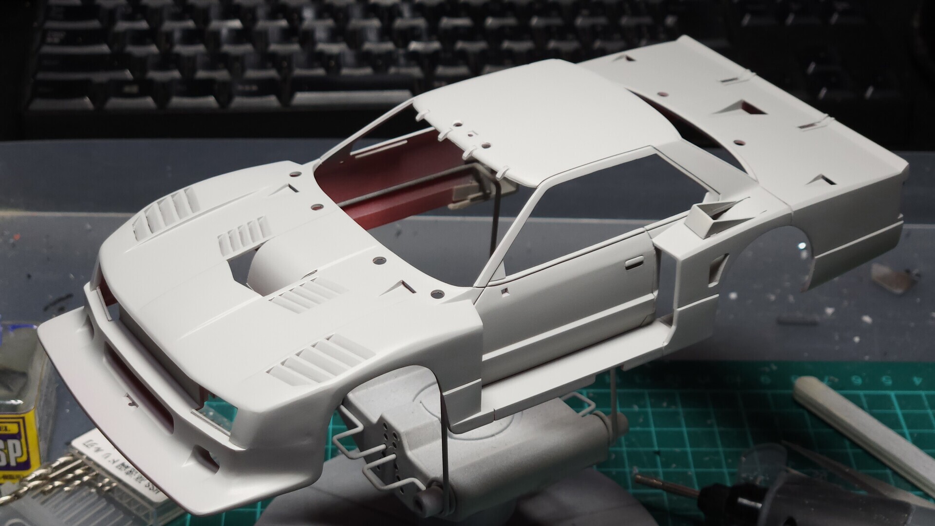 カーモデル 製作レビュー】(2/2) アオシマ 1/24 ニッサン R30