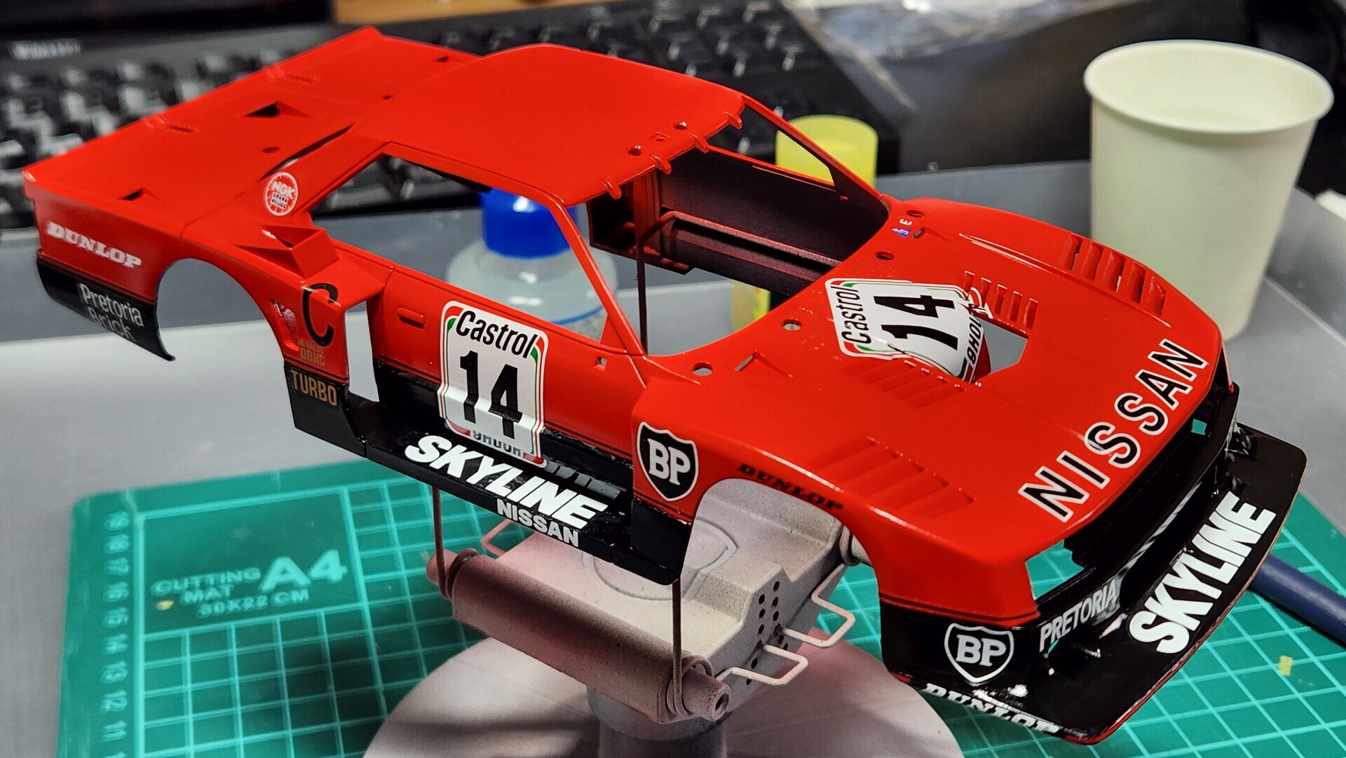 カーモデル 製作レビュー】(2/2) アオシマ 1/24 ニッサン R30