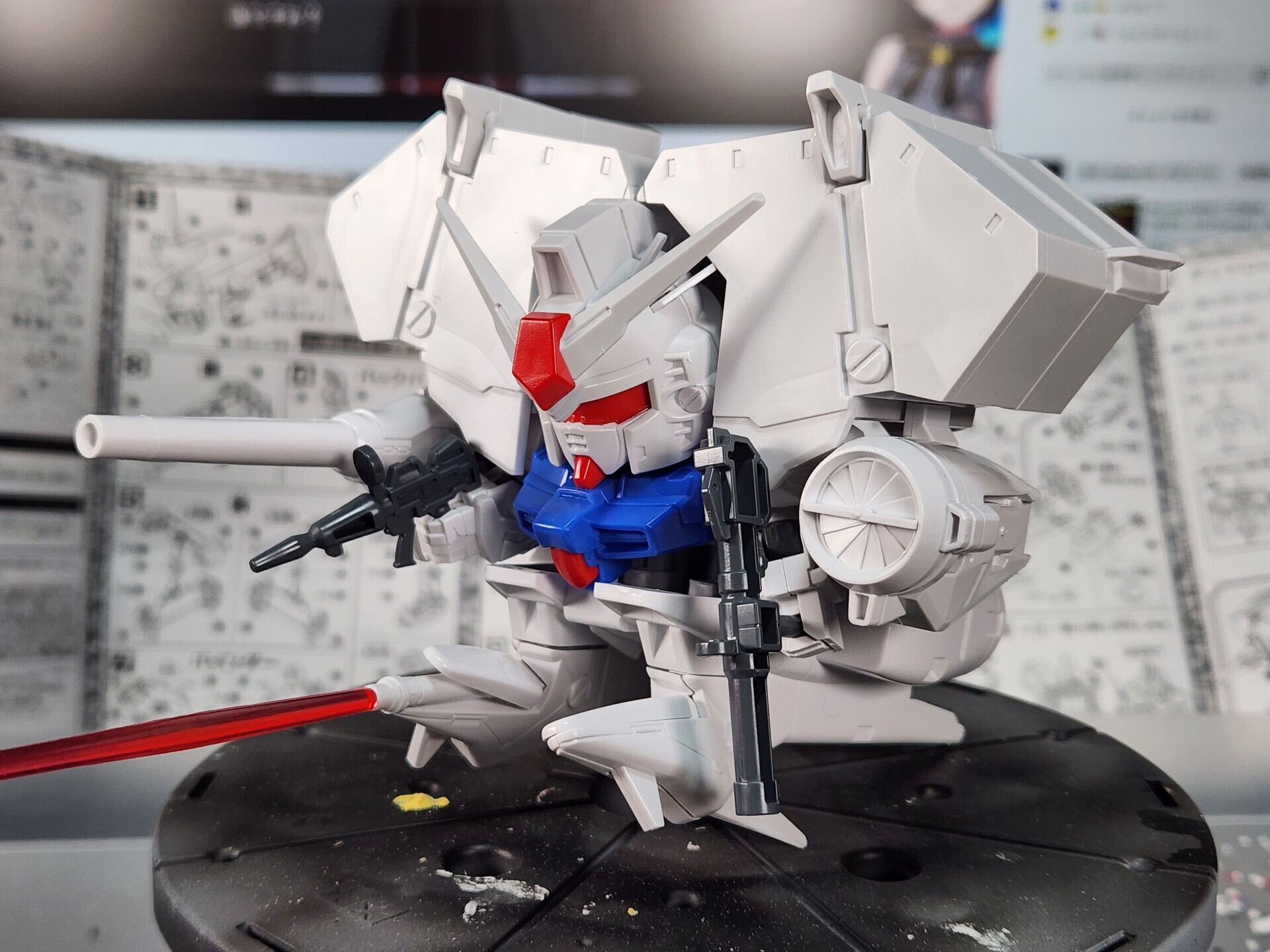 そのときやう様 ガンプラ 製作・改造レビュー】SDガンダム BB戦士207 RX-78GP03D