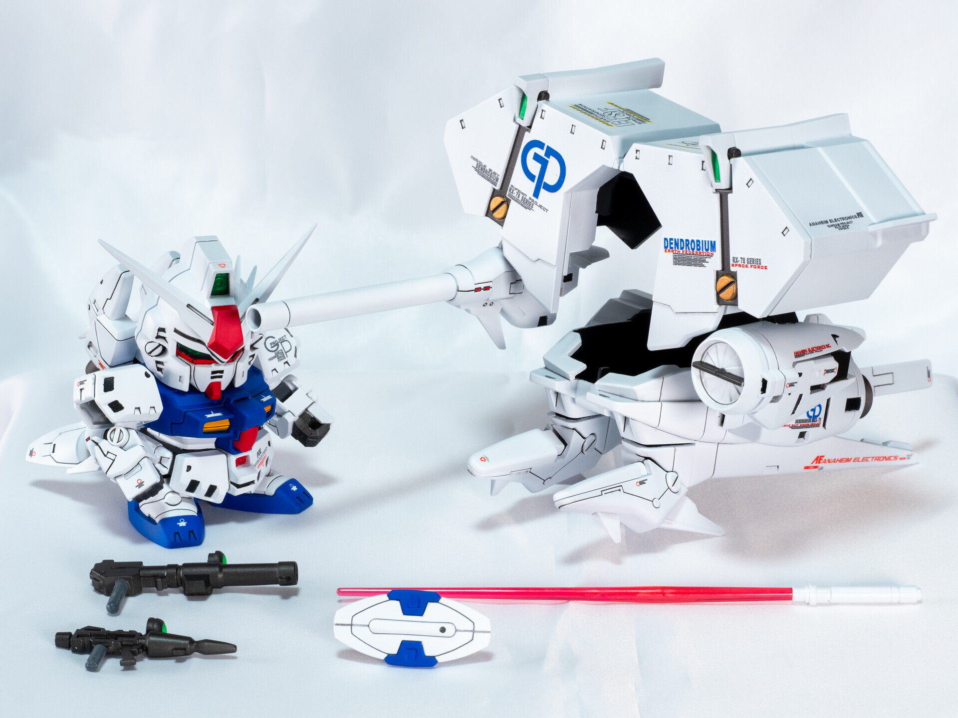 ガンプラ 製作・改造レビュー】SDガンダム BB戦士207 RX-78GP03D