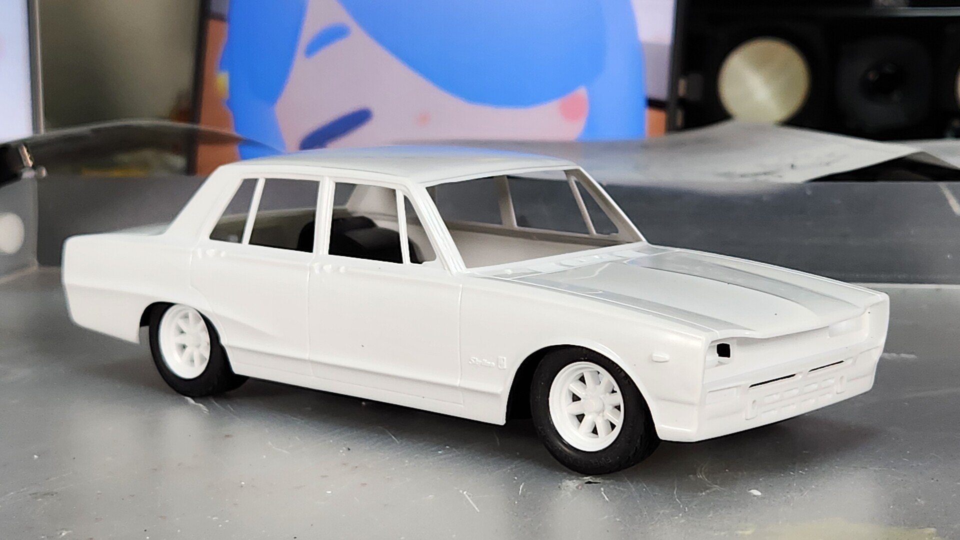 カーモデル 製作レビュー】アオシマ 1/24 ニッサン GC10