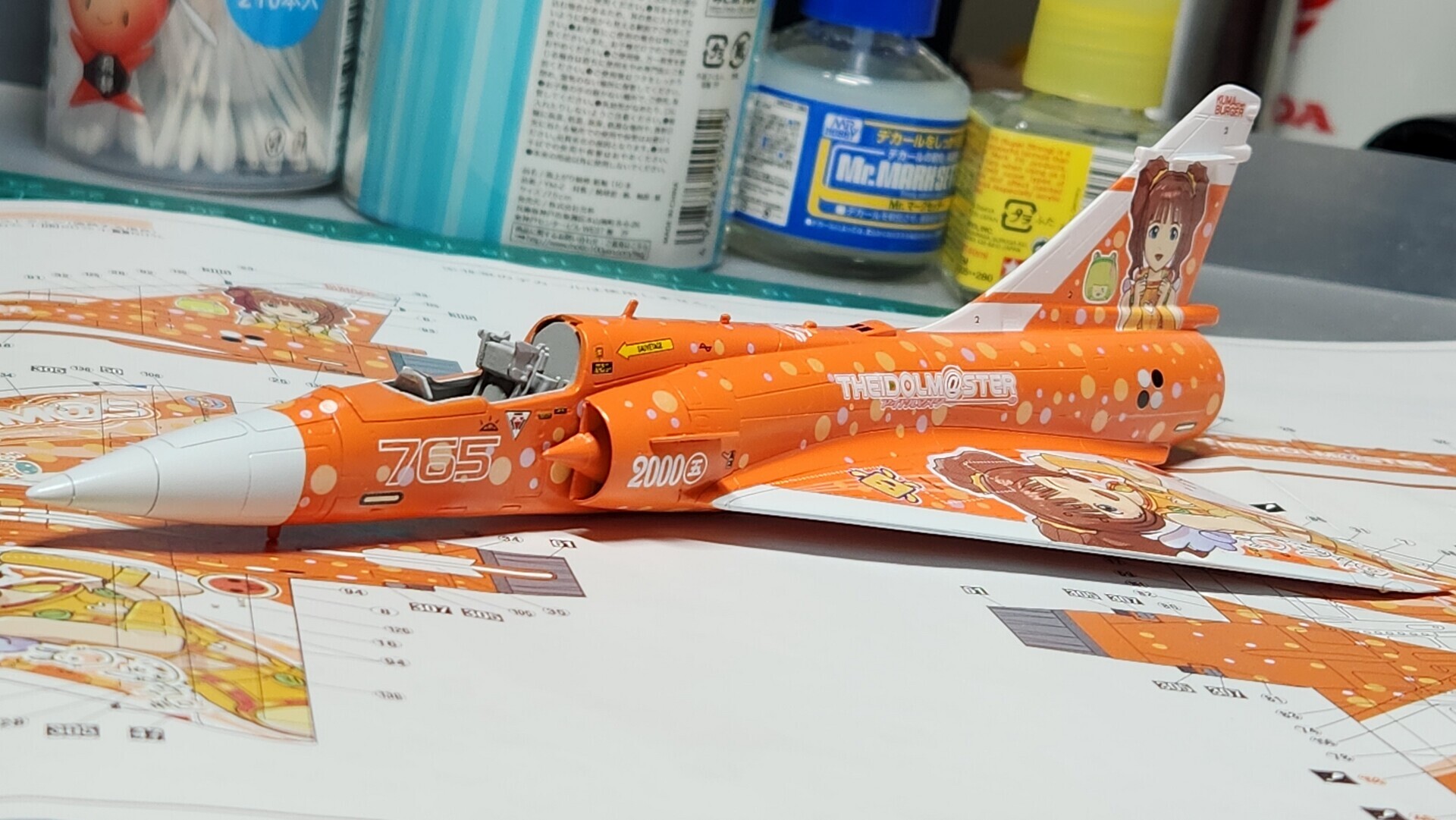 戦闘機プラモ 製作レビュー】ハセガワ 1/72 ミラージュ2000 ”アイドル