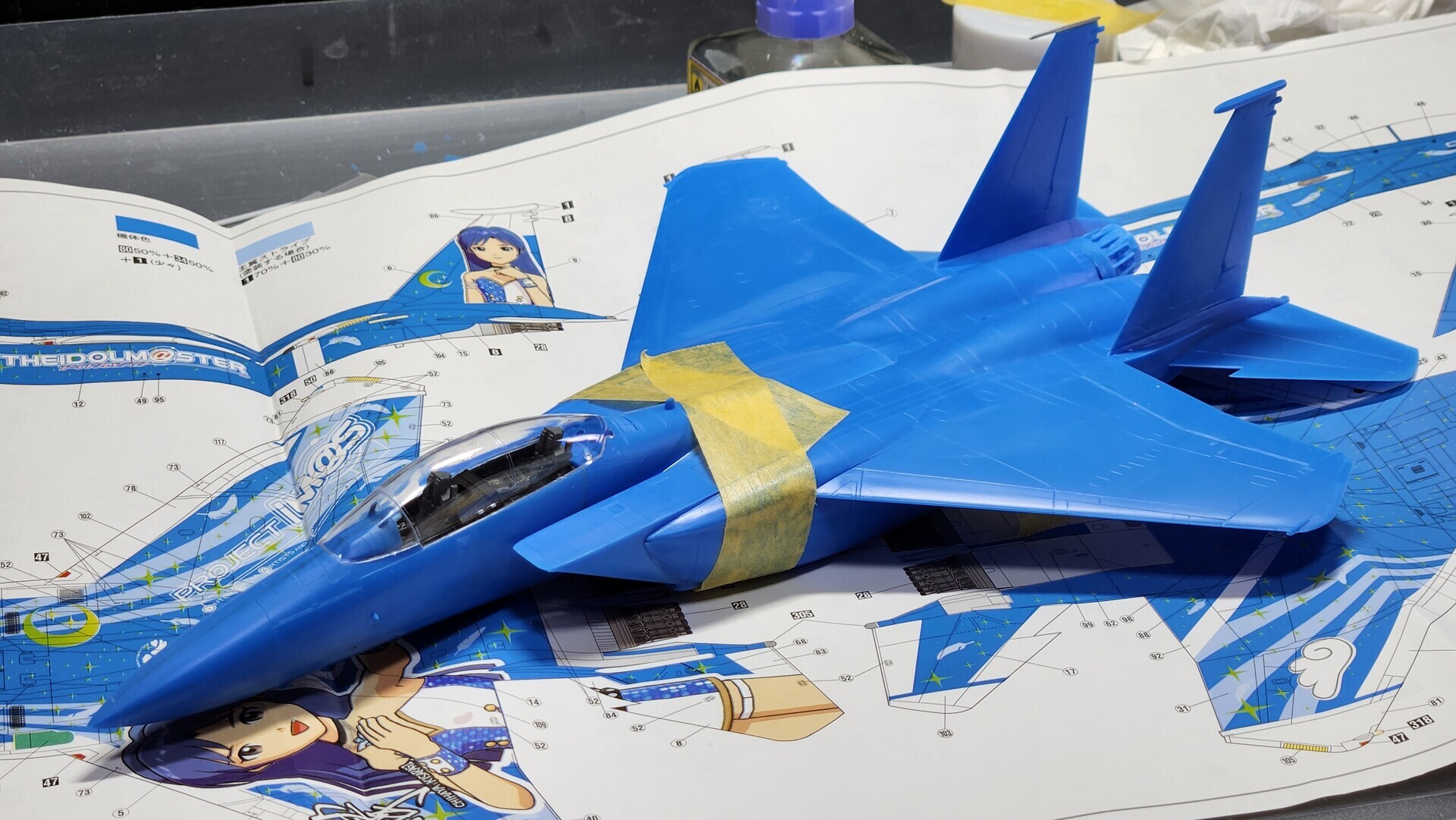 戦闘機プラモ 製作レビュー】ハセガワ 1/72 F-15E ストライクイーグル