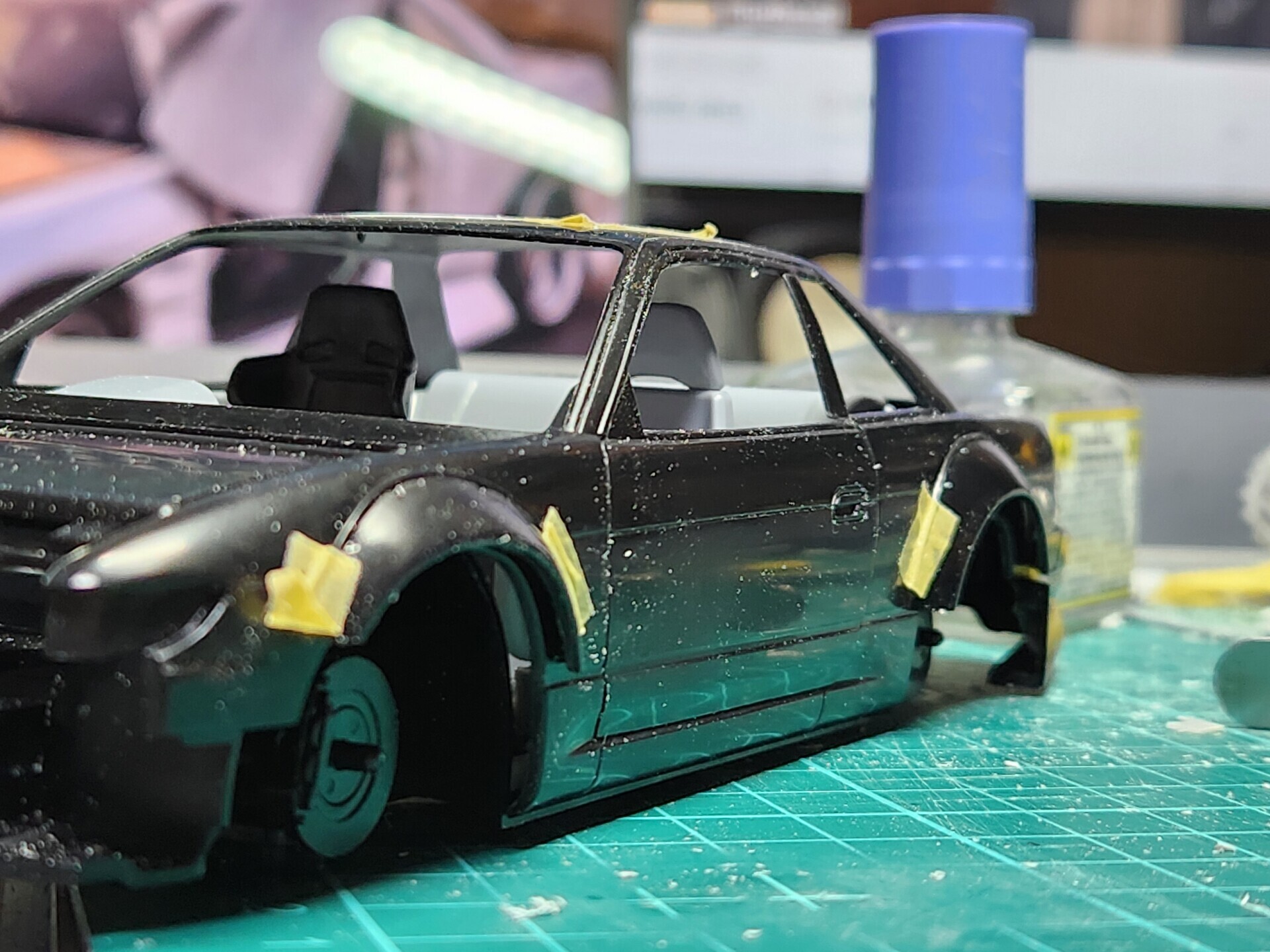 カーモデル 製作レビュー】ドア開閉改造でジゴロ次五郎の