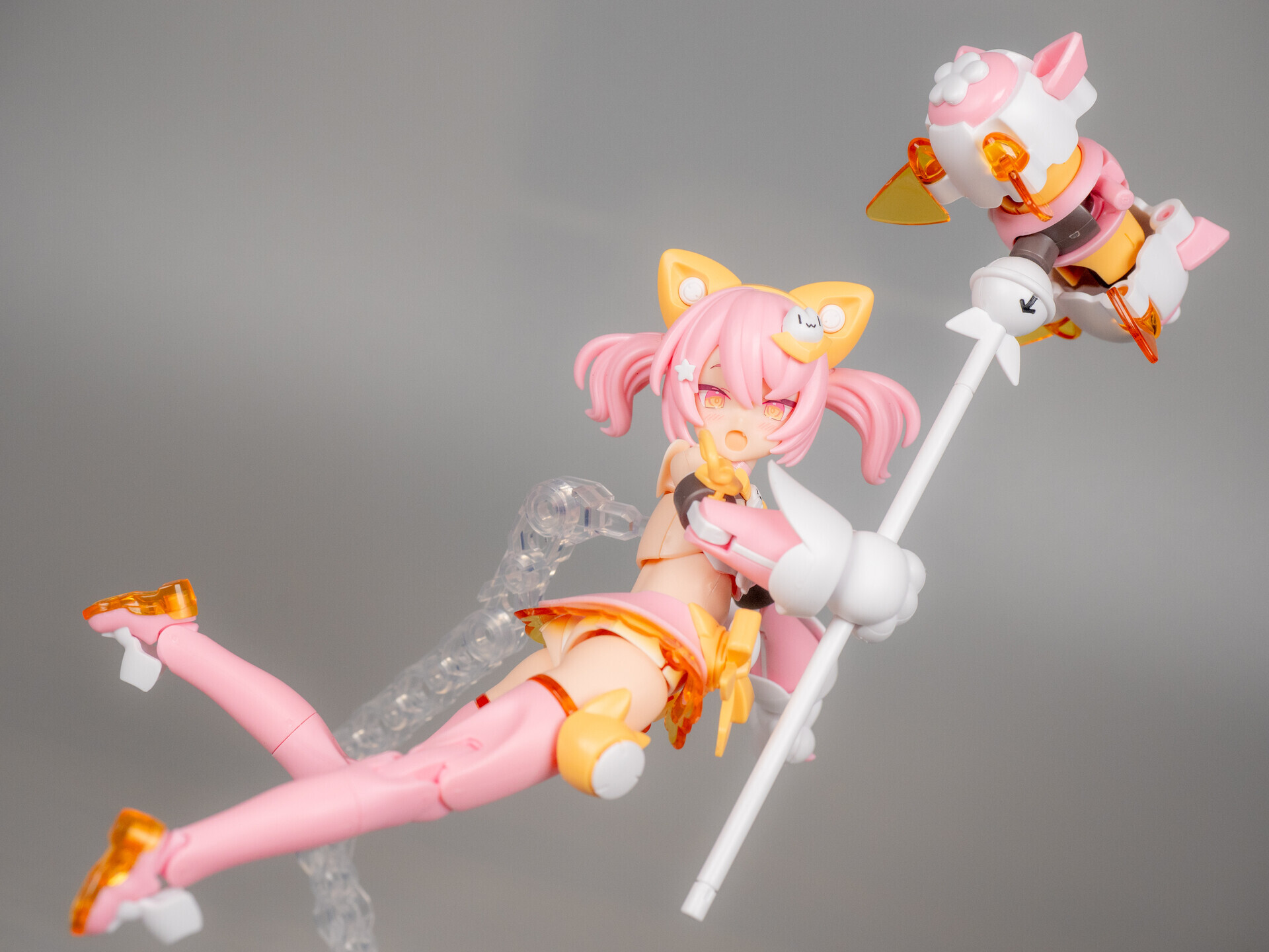 美プラ 製作レビュー】メガミデバイス PUNI☆MOFU マオ - もりの