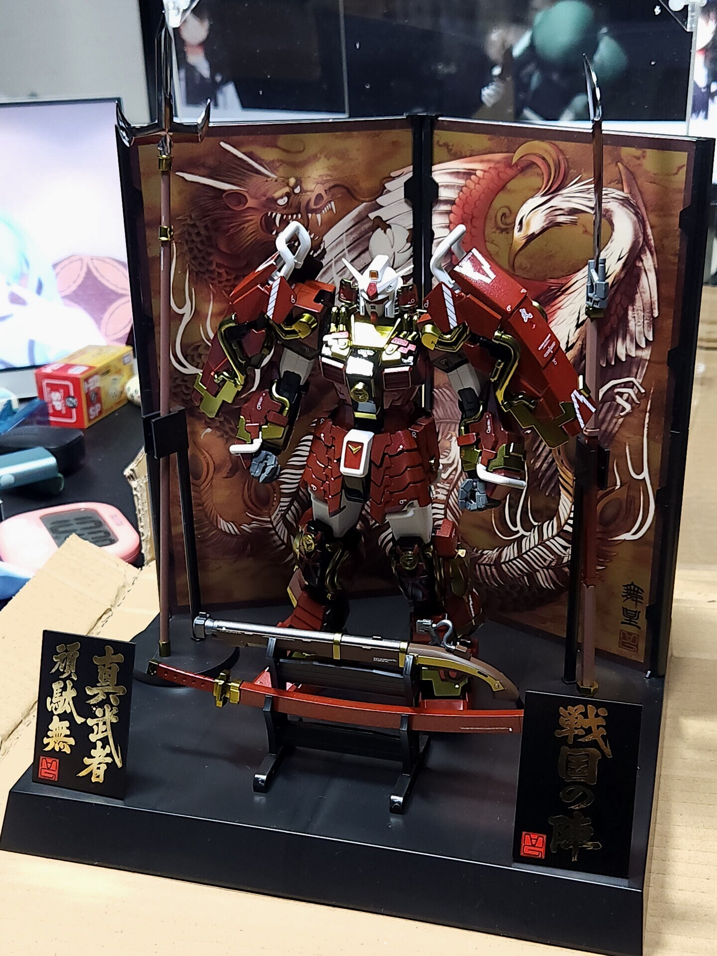 ガンプラ 製作・改造レビュー】MG 1/100 真武者頑駄無 戦国の陣 全塗装