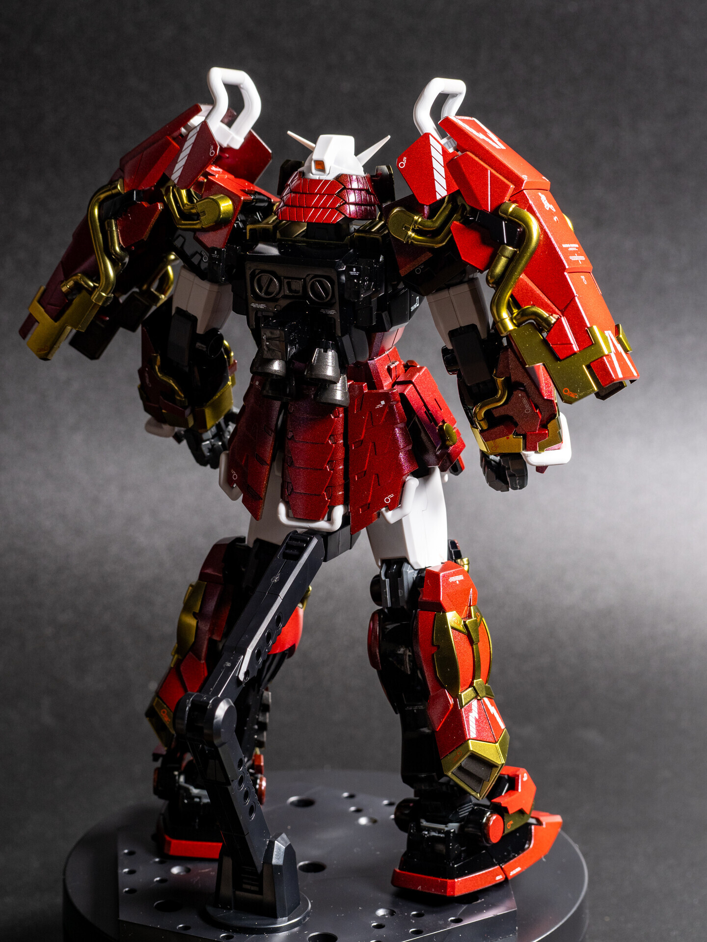 ガンプラ 製作・改造レビュー】MG 1/100 真武者頑駄無 戦国の陣