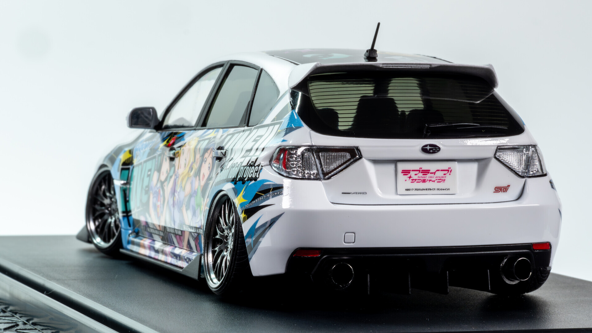 カーモデル 製作・改造レビュー】アオシマ 1/24 痛車シリーズ No