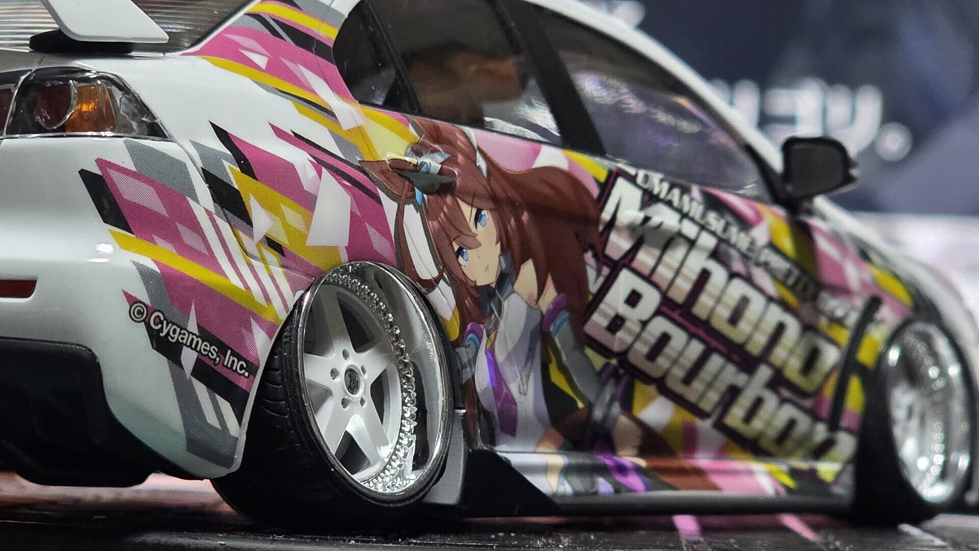 カーモデル 製作改造レビュー】アオシマ 1/24 痛車シリーズ No.3