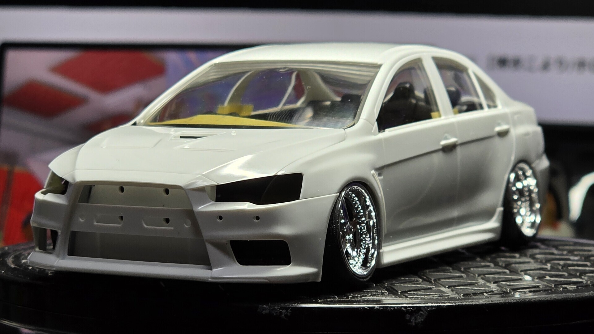 アオシマ 1/24 エボリューション・ルシーダV3 カーモデル 製作改造レビュー】アオシマ 1/24 痛車シリーズ No.3