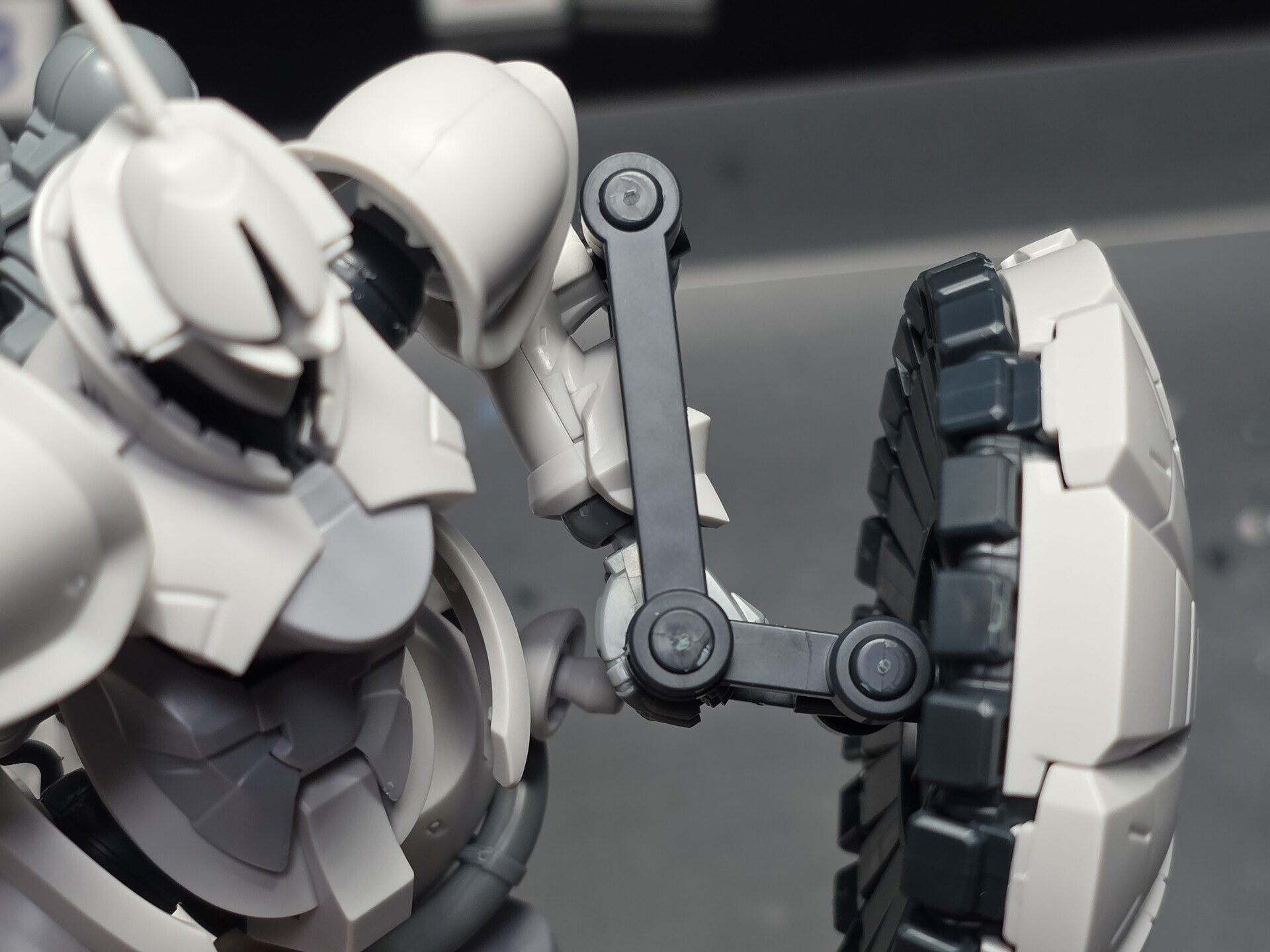 HG エグザべ専用ギャン ラインデカール以外全塗装 完成品 ガンプラ】HG ギャン(エグザべ専用機)を量産型カラーに全塗装
