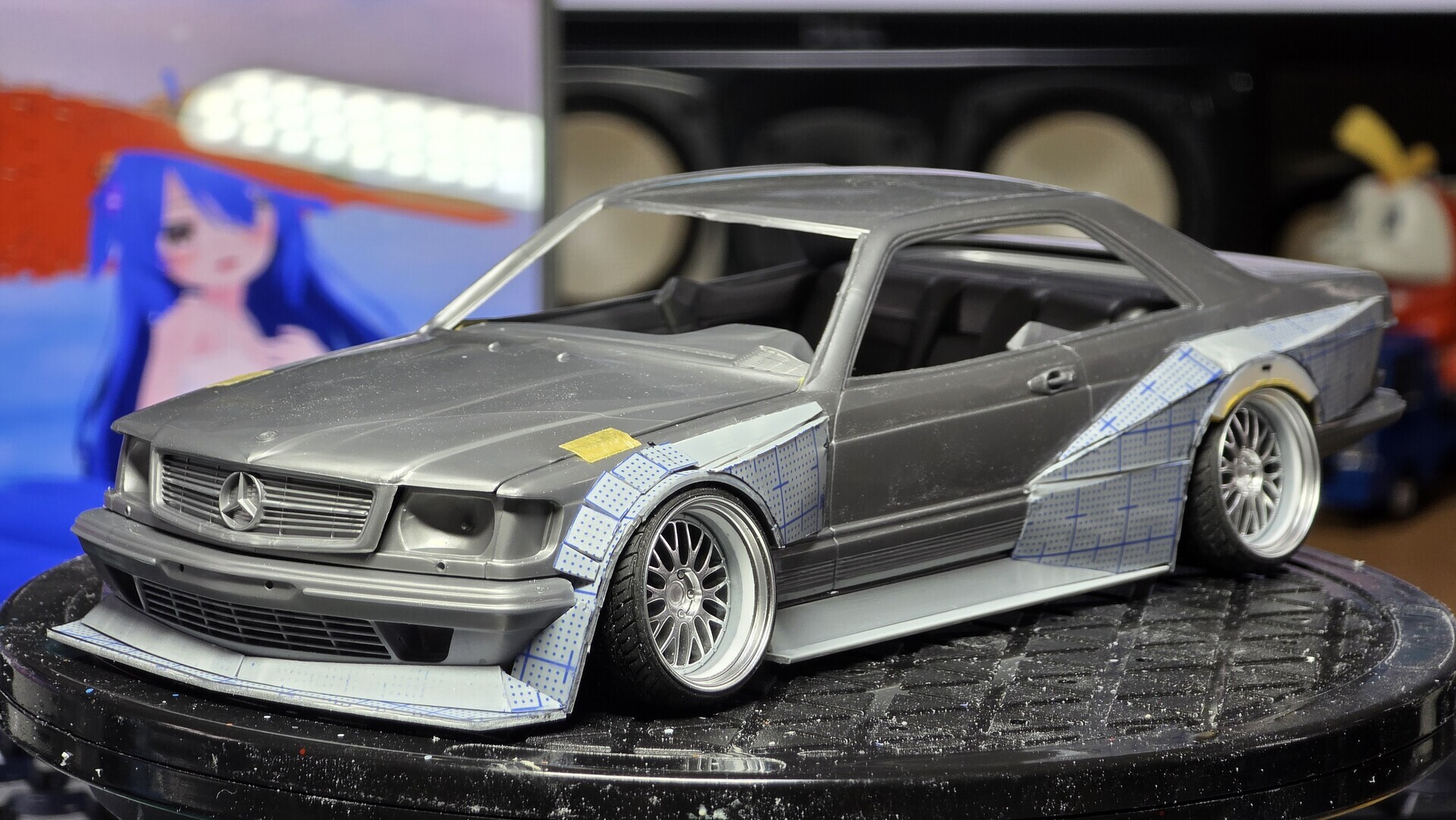 carmodel 改造・製作・レビュー】Tamiya Mercedes-Benz W126