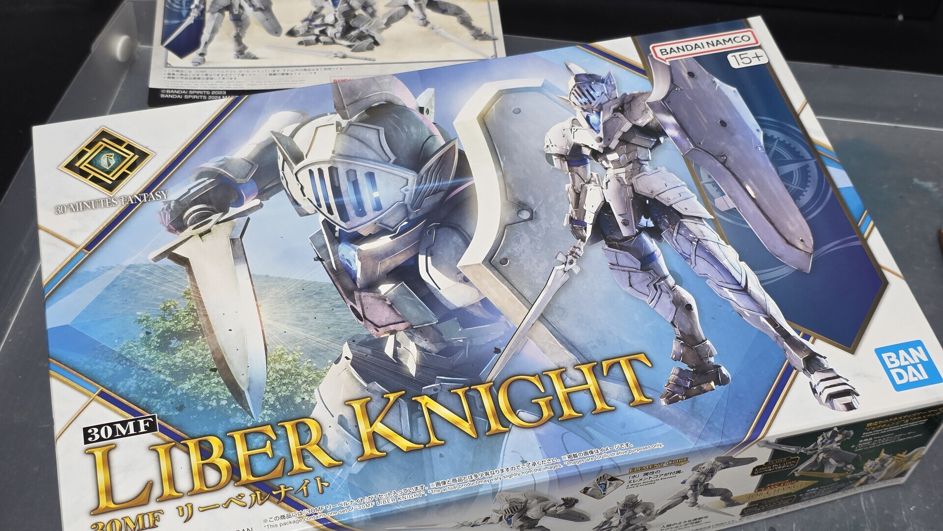 30MF 製作・改造レビュー】リーベルナイトを「ルーナイト」に改造