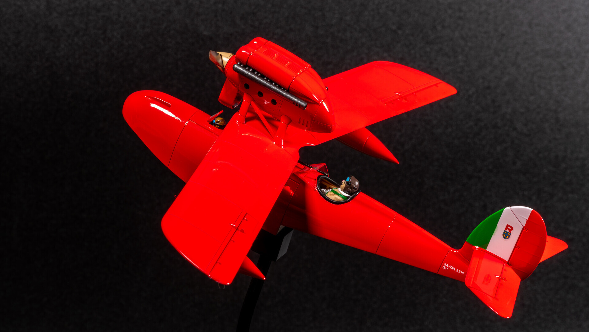 製作・レビュー】ファインモールド 紅の豚 SAVOIA サボイアS.21F