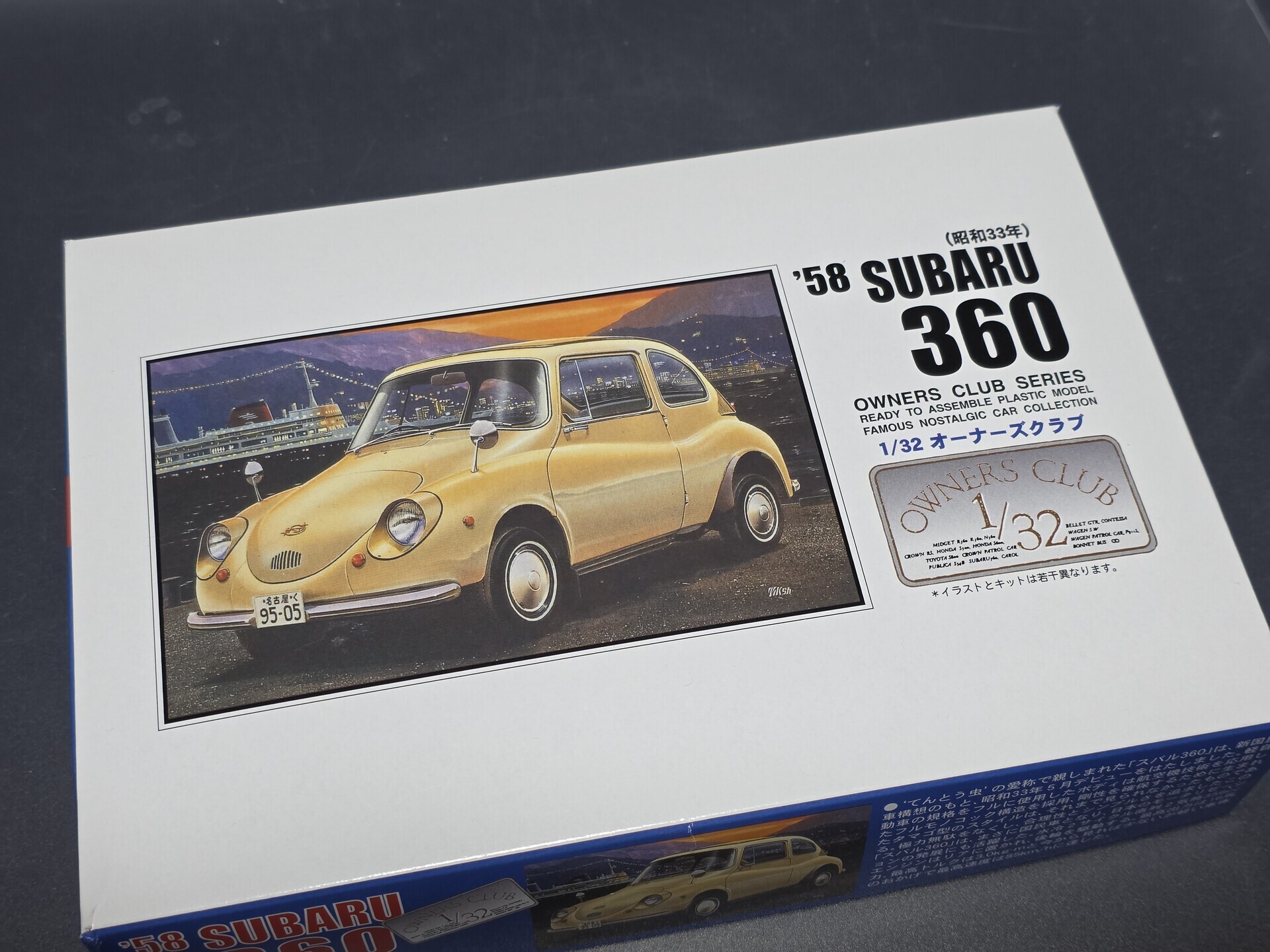 carmodel 製作・レビュー】マイクロエース 1/32 スバル360 オーナーズ