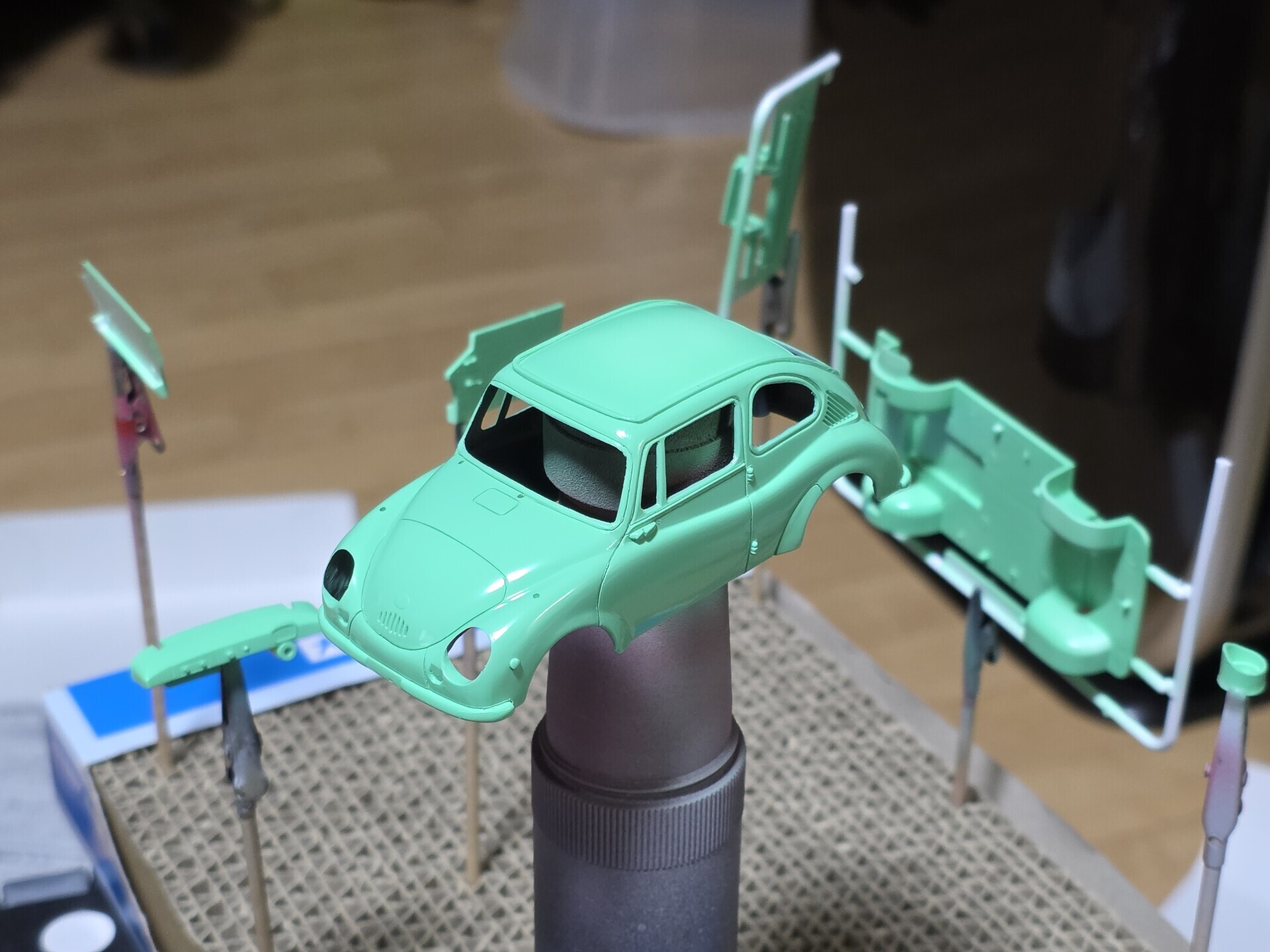 carmodel 製作・レビュー】マイクロエース 1/32 スバル360 オーナーズ