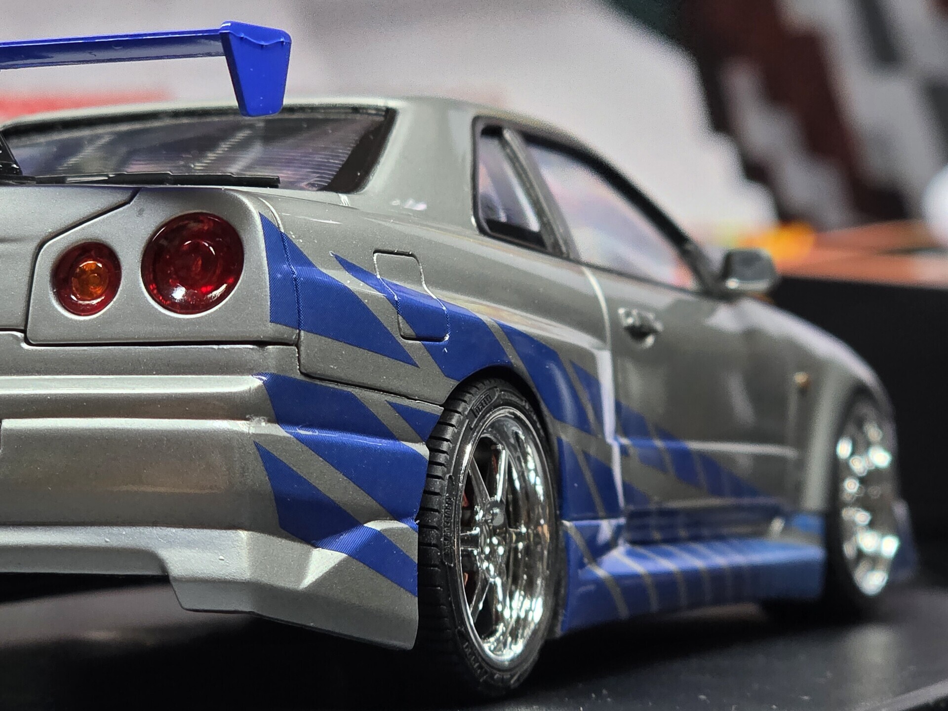 carmodel 製作・レビュー】アオシマ 1/24 ワイルドスピードX2 R34