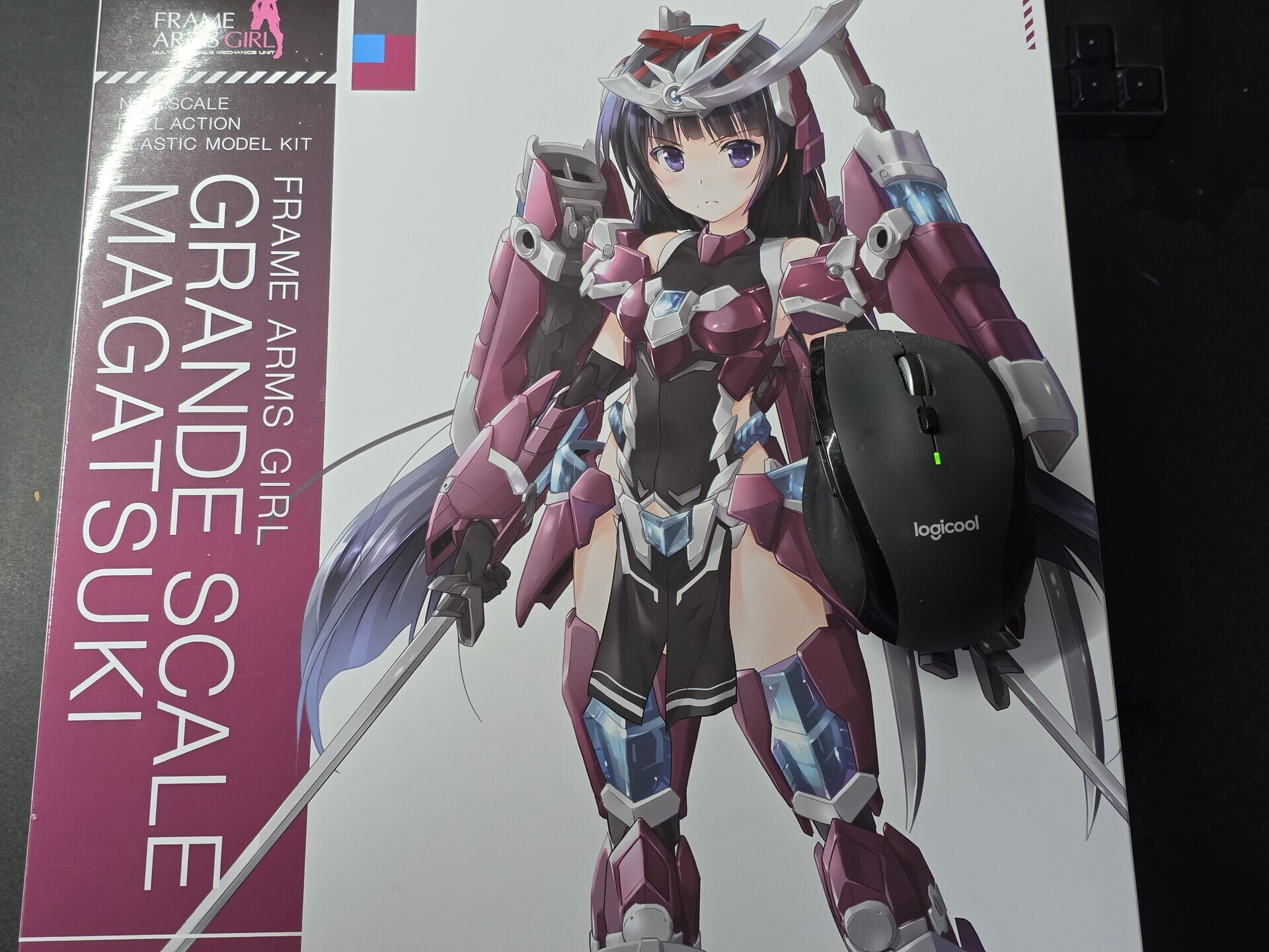 【フレームアームズ・ガール】グランデスケール マガツキ【塗装済み完成品】 美プラ 製作・全塗装・レビュー】グランデスケール マガツキ フレーム