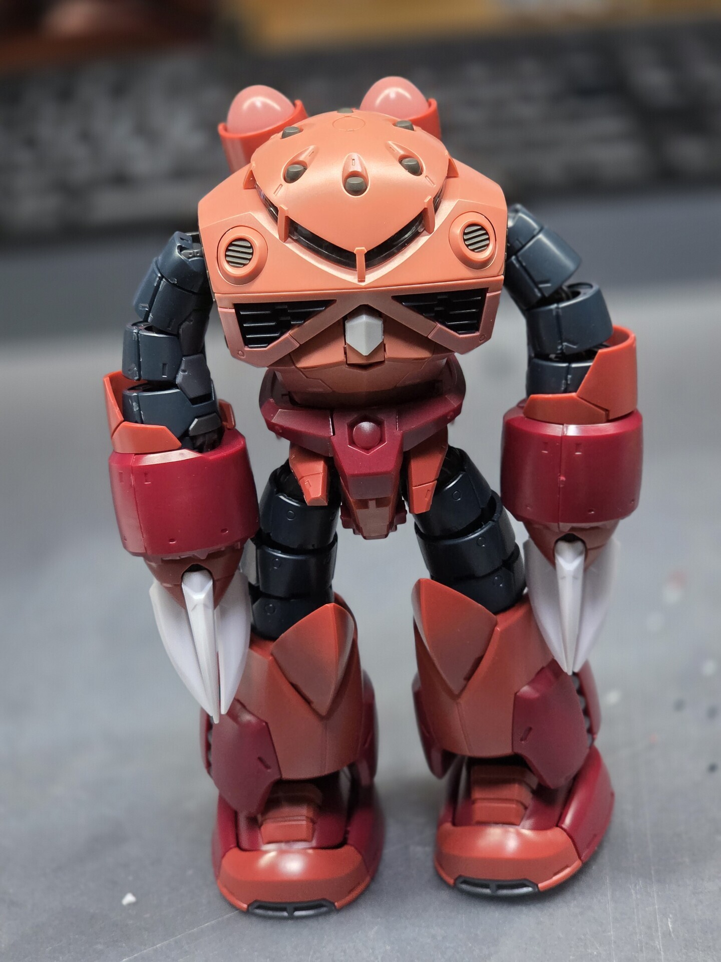 レビュー・製作・キャンディ塗装】RG 1/144 MSM-07S シャア専用