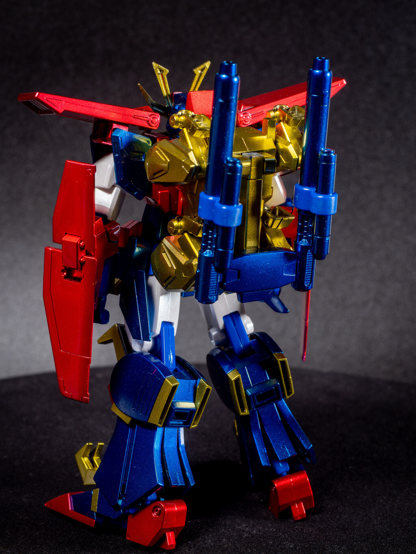 レビュー・キャンディ塗装で全塗装！】HGBF 1/144 ガンダムトライオン3