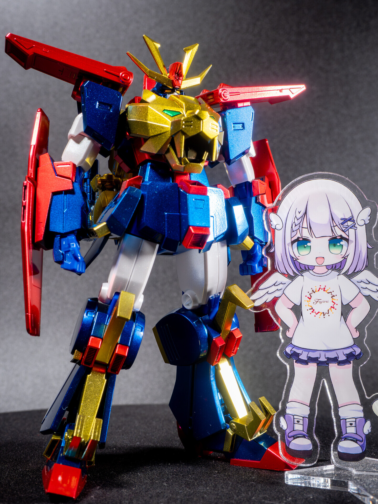 レビュー・キャンディ塗装で全塗装！】HGBF 1/144 ガンダムトライオン3