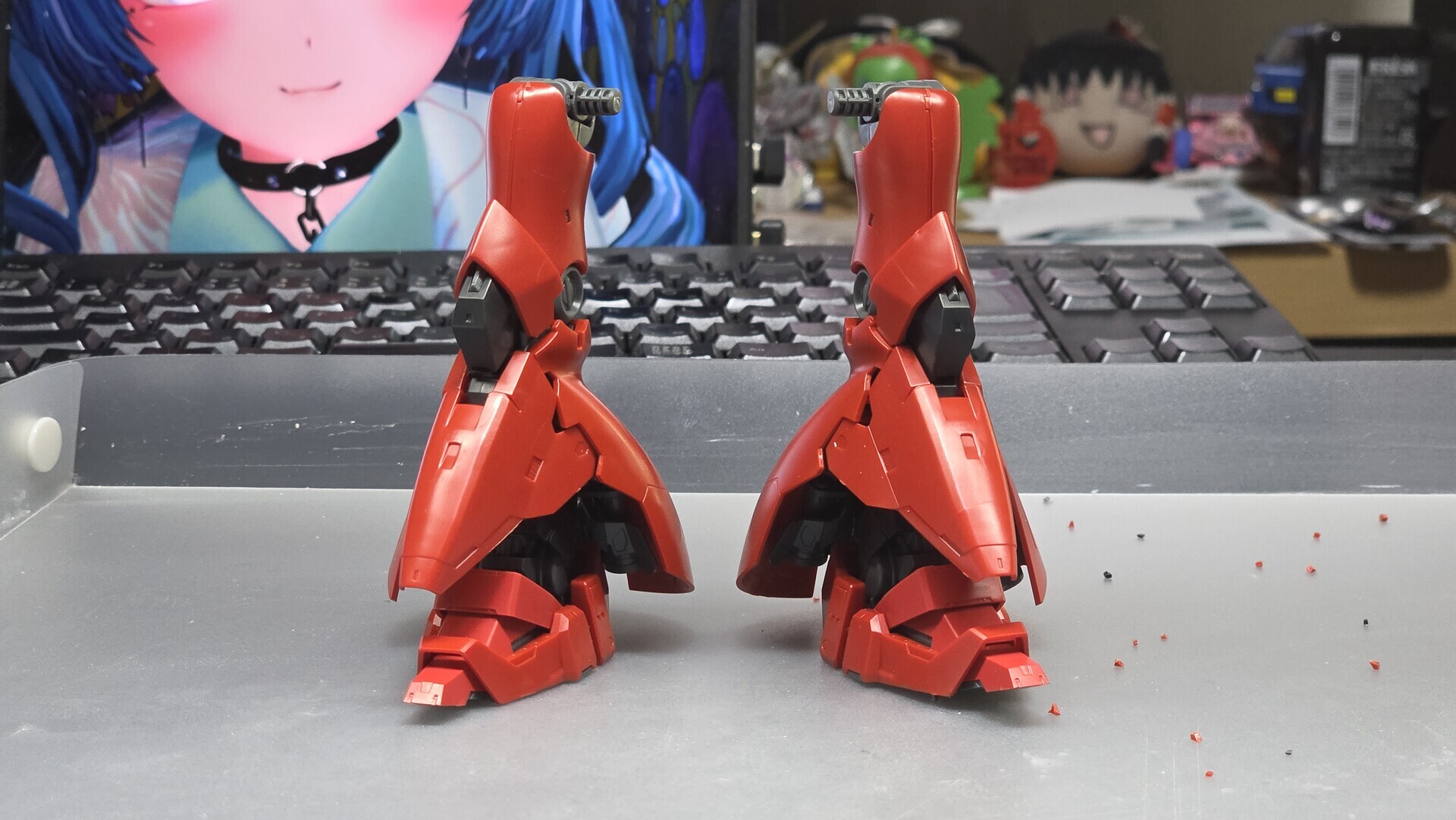 レビュー・製作・キャンディ塗装・全塗装】RG 1/144 MSN-04 サザビー