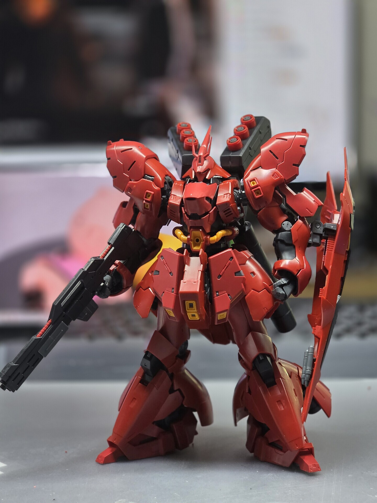 レビュー・製作・キャンディ塗装・全塗装】RG 1/144 MSN-04 サザビー