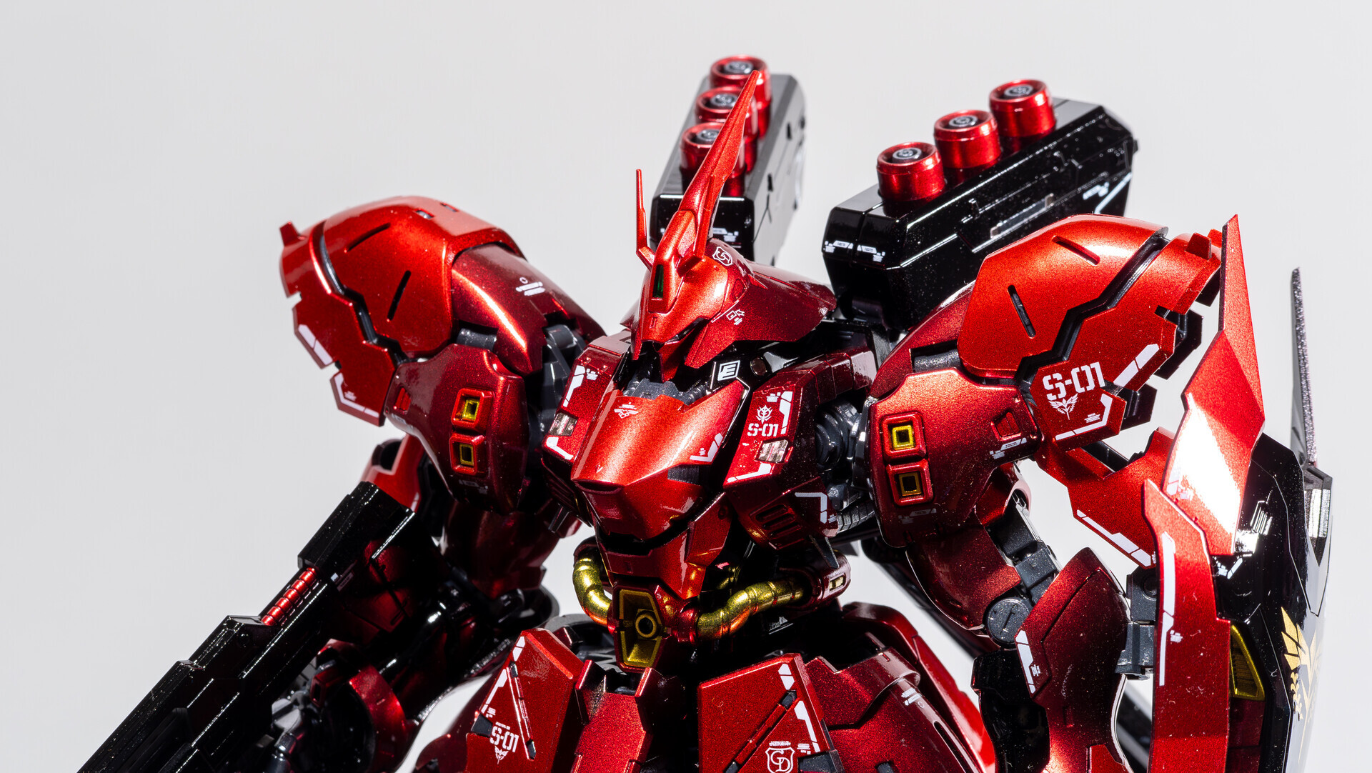 レビュー・製作・キャンディ塗装・全塗装】RG 1/144 MSN-04 サザビー