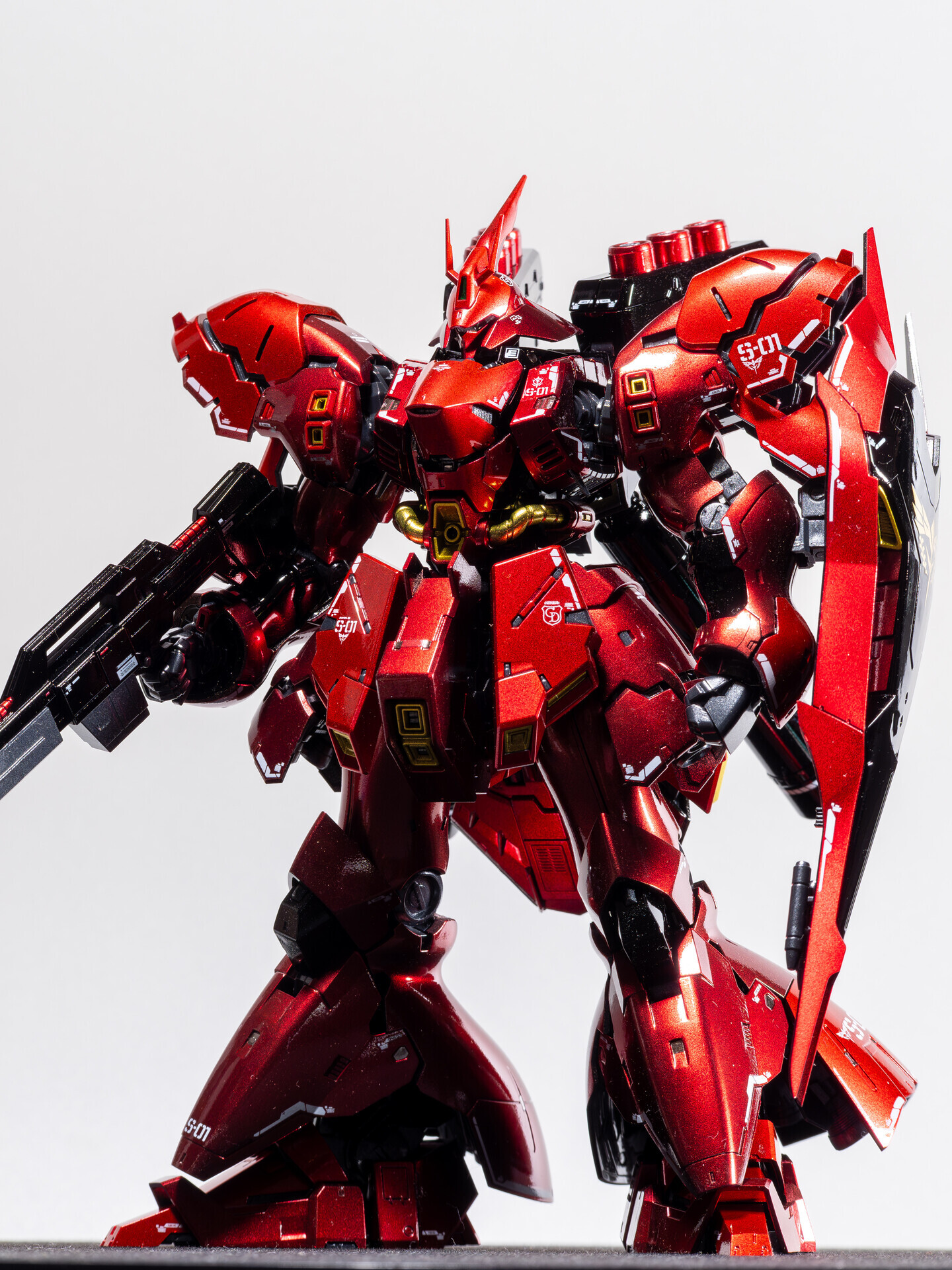 レビュー・製作・キャンディ塗装・全塗装】RG 1/144 MSN-04 サザビー