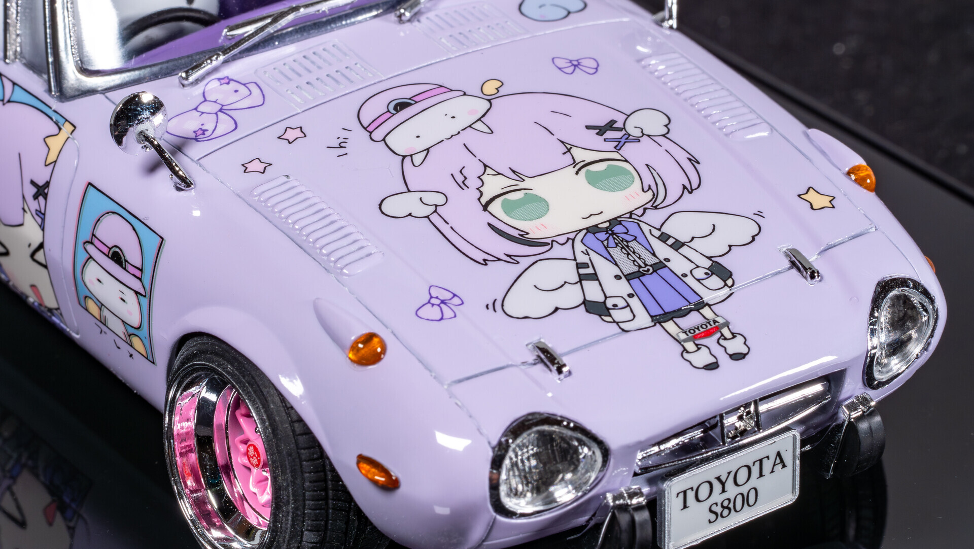 めこ隊長 痛車】フジミ模型 1/24 トヨタ S800 【#carmodel レビュー
