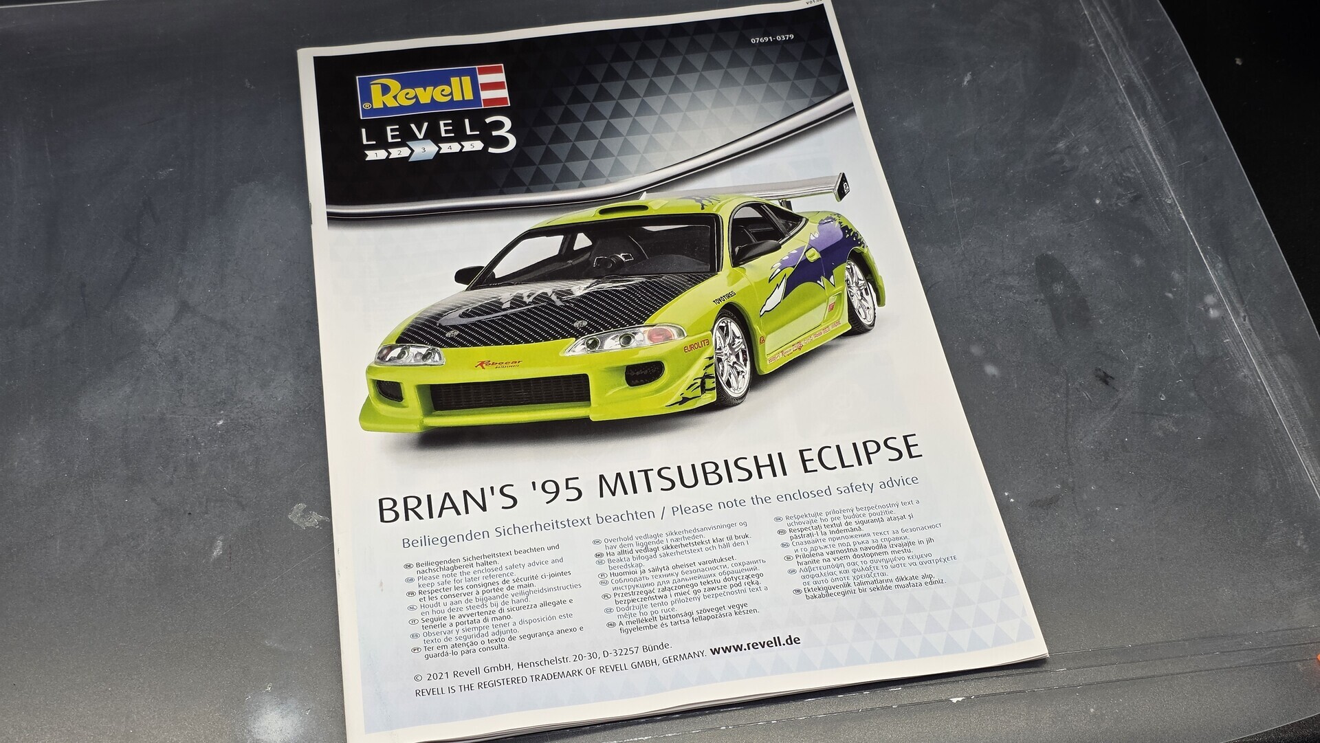 レビュー・製作・全塗装】Revell Fast&Furious BRAIAN'S MITSUBISHI