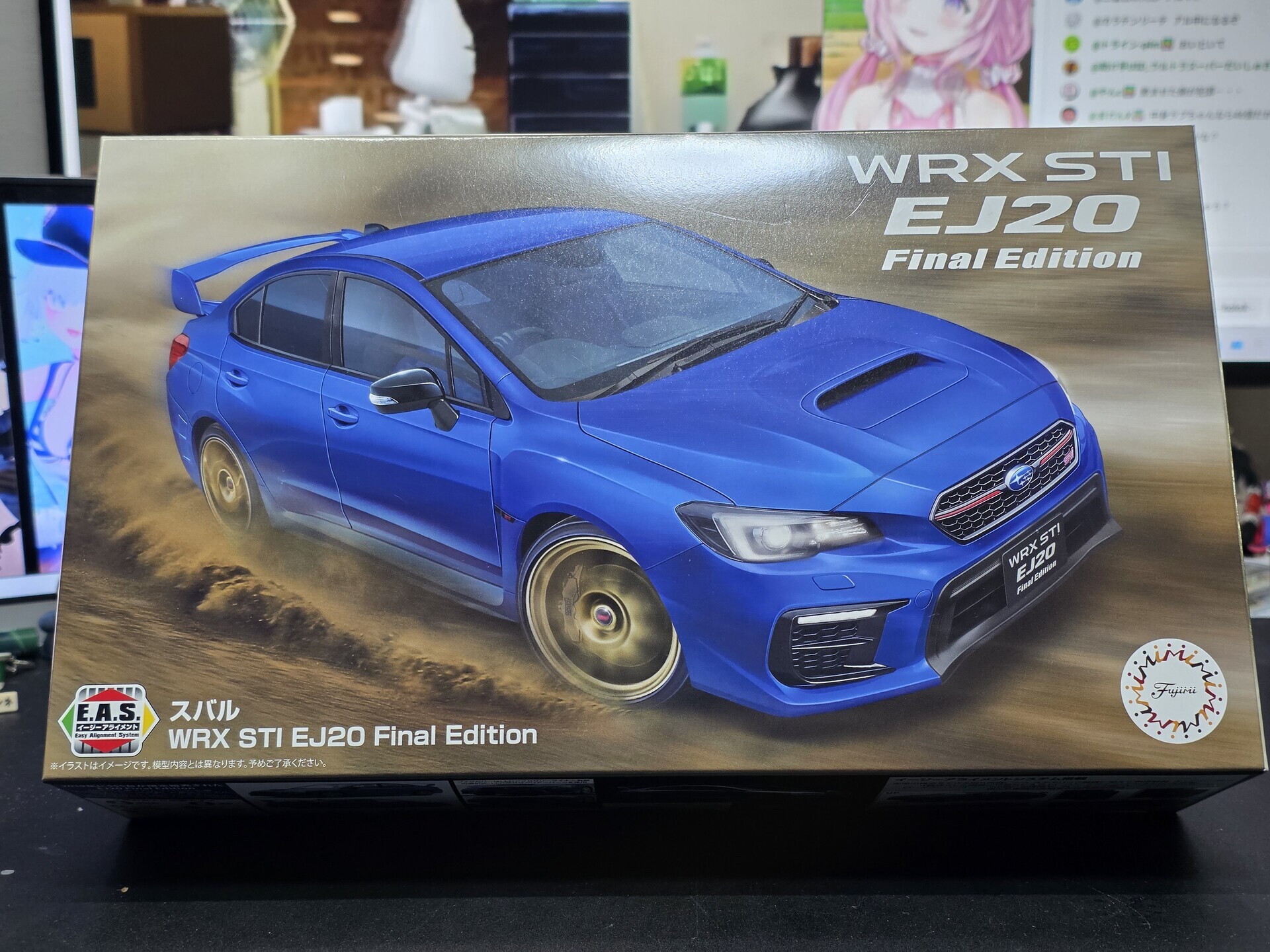 レビュー・製作・塗装】フジミ模型 1/24 SUBARU WRX STI EJ20 Final