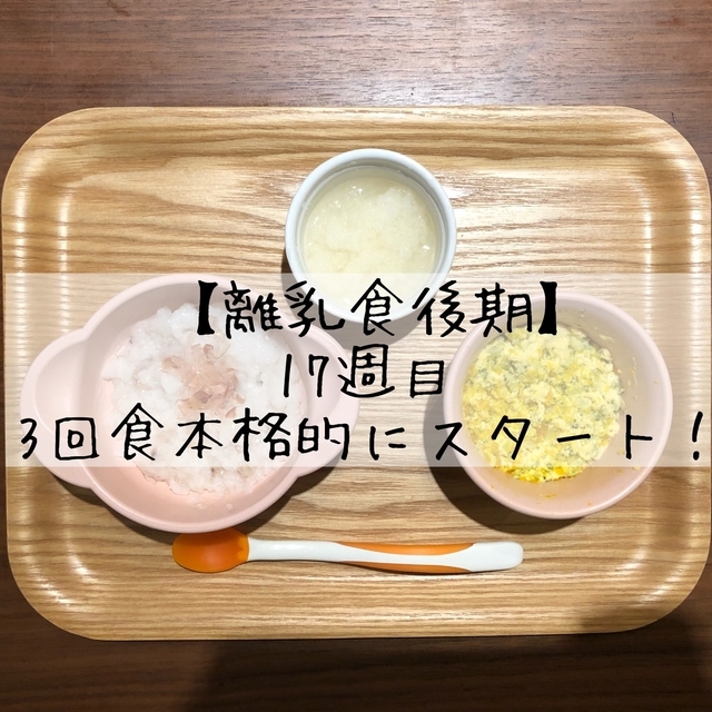 離乳食後期 17週目 3回食本格的にスタート ペースに慣れつつ ベビーフードでお勉強 主婦くまのお悩み解決ログ
