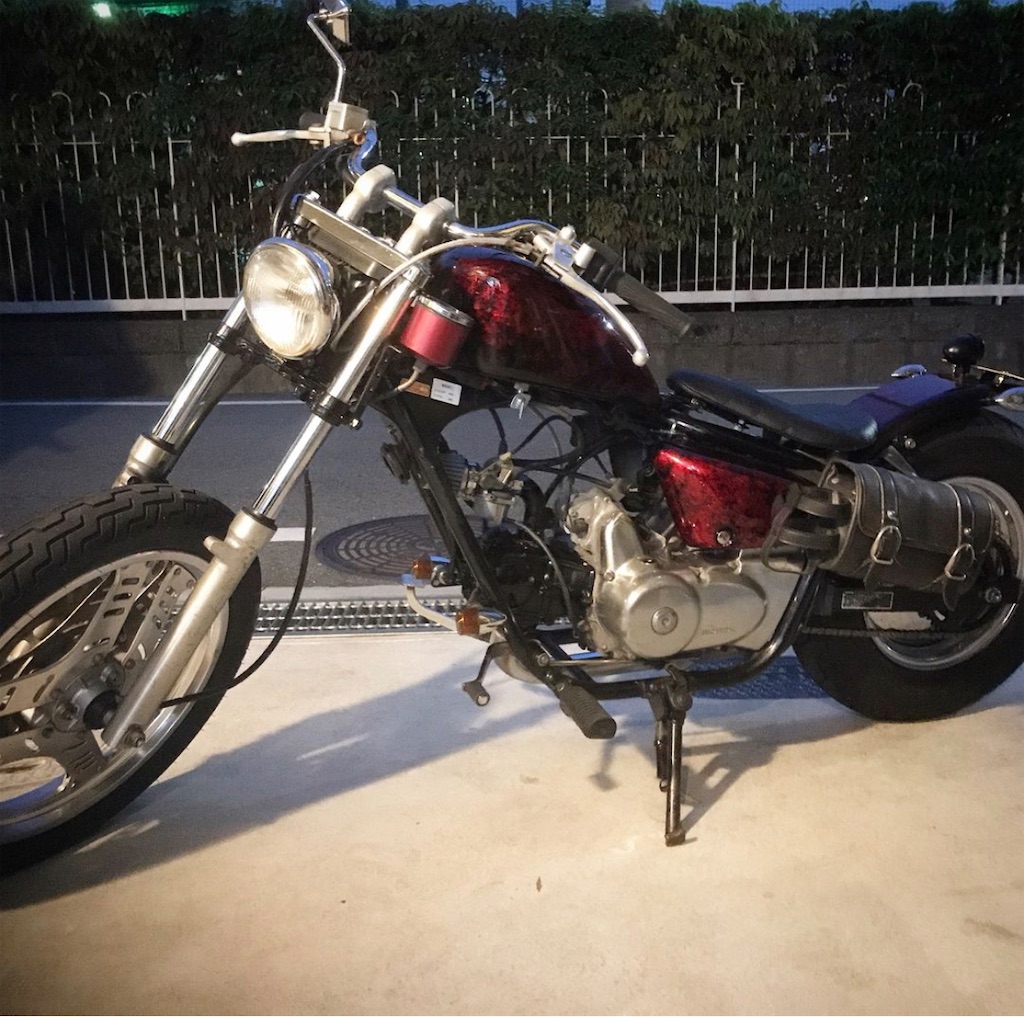 ちっちなバイクをカスタム マグナ50を自作カスタムしてみたよ 多趣味のくまちゃん日記 ちっちなバイクをカスタム マグナ50を自作カスタムしてみたよ 多趣味のくまちゃん日記