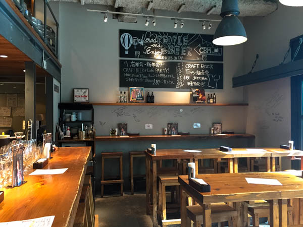 クラフトビアマーケット　店内１