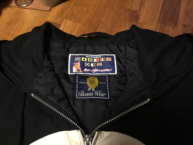 beams別注 mighty mac スカル ヨットパーカー