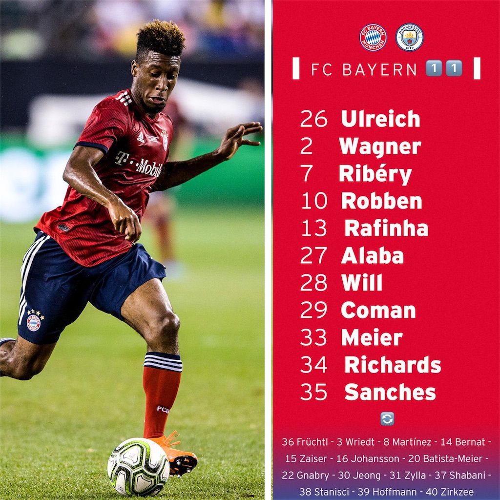 Icc バイエルン戦 圧巻のベルナルド フォーデンも好プレーで初勝利 クマごろうの独り言