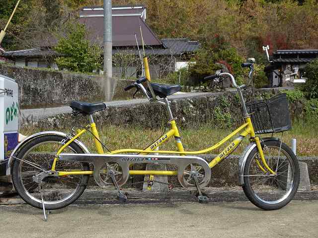 耶馬渓でタンデム - くまもと自転車紀行